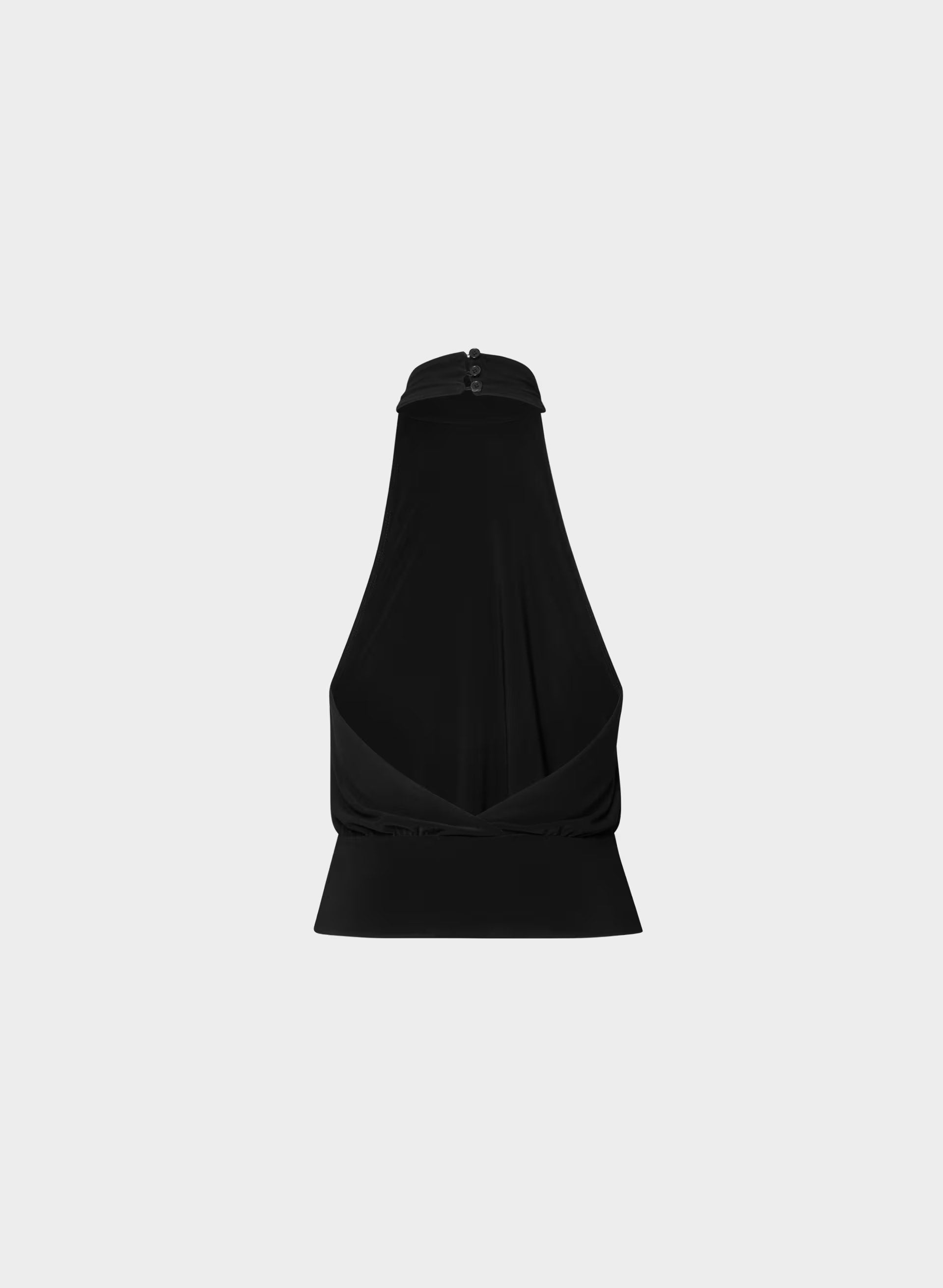 Smooth Matter™ Midnight Halter Top - BLACK