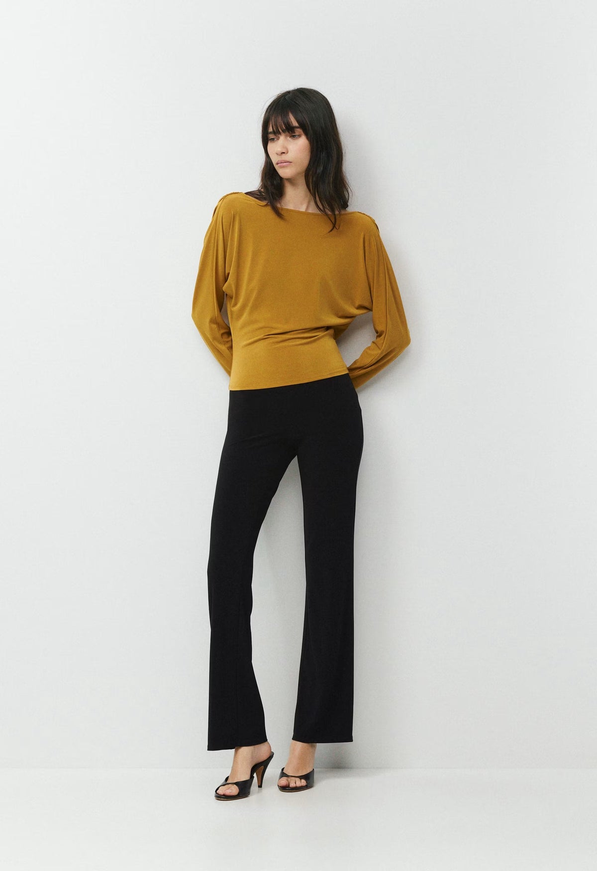 Smooth Matter™ Palermo Top - Unlined - SHERRY OCHRE