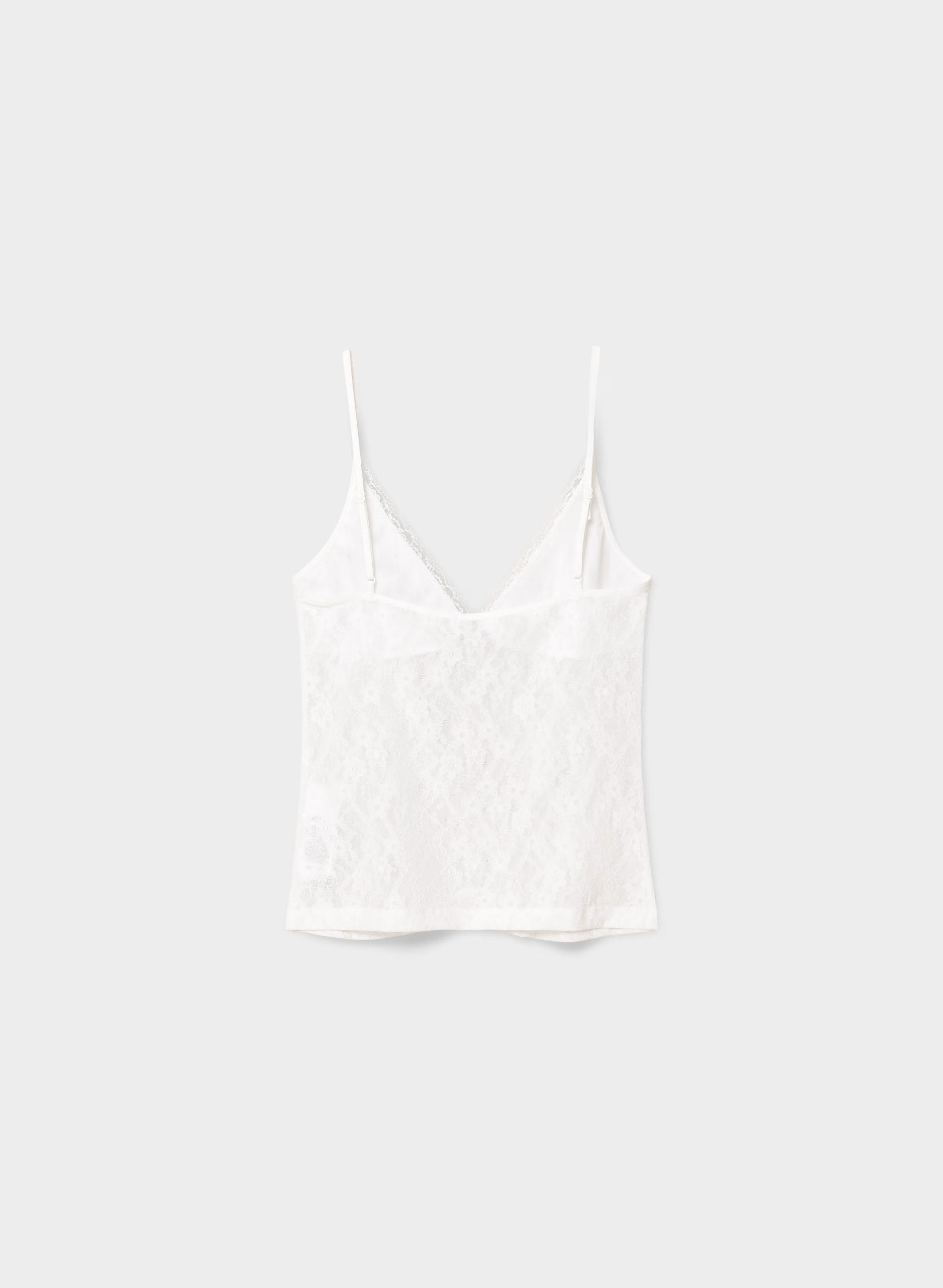 Locket Camisole - WHITE