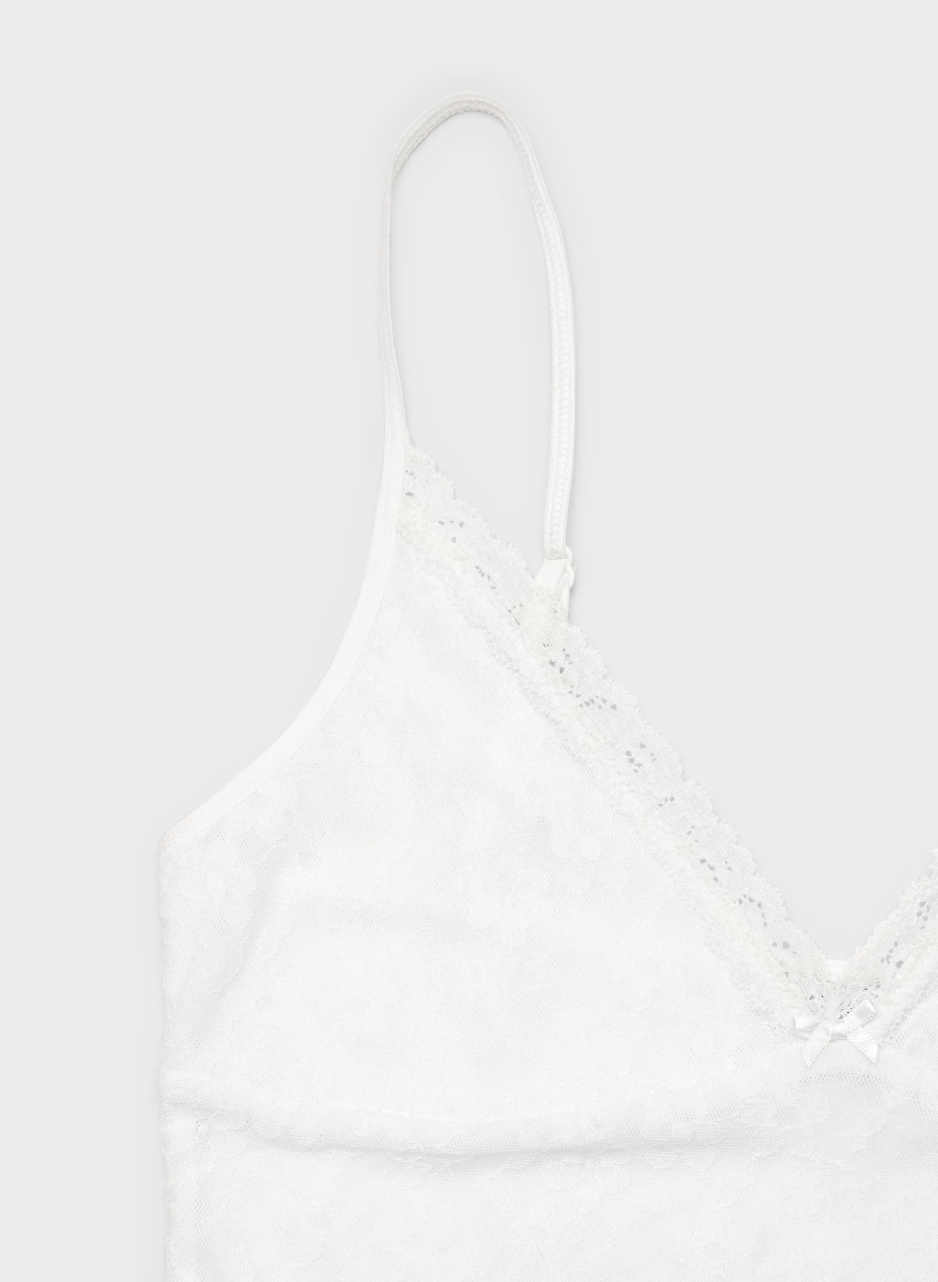 Locket Camisole - WHITE