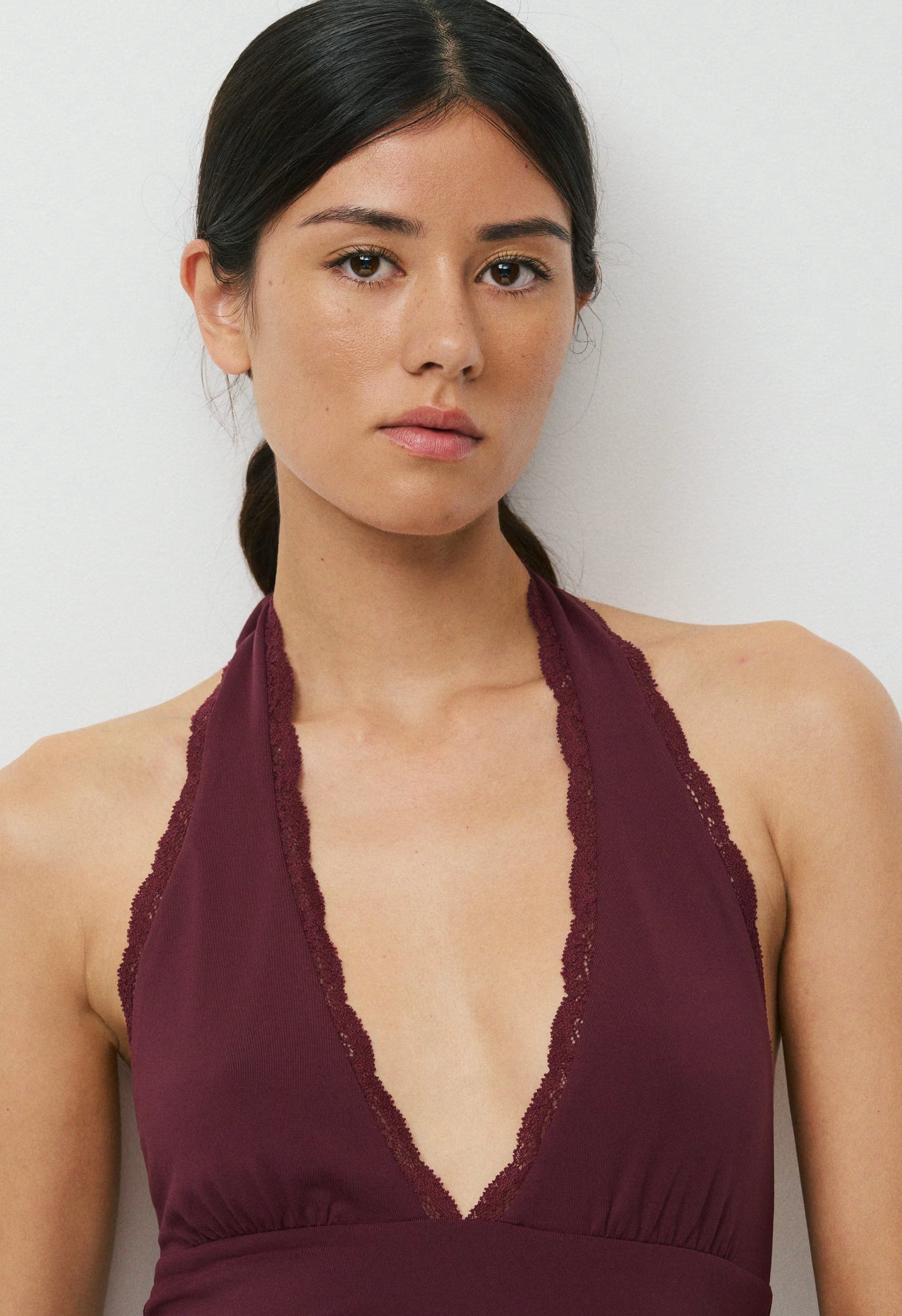 Original Contour Allure Halter Top - SEASIDE CREAM