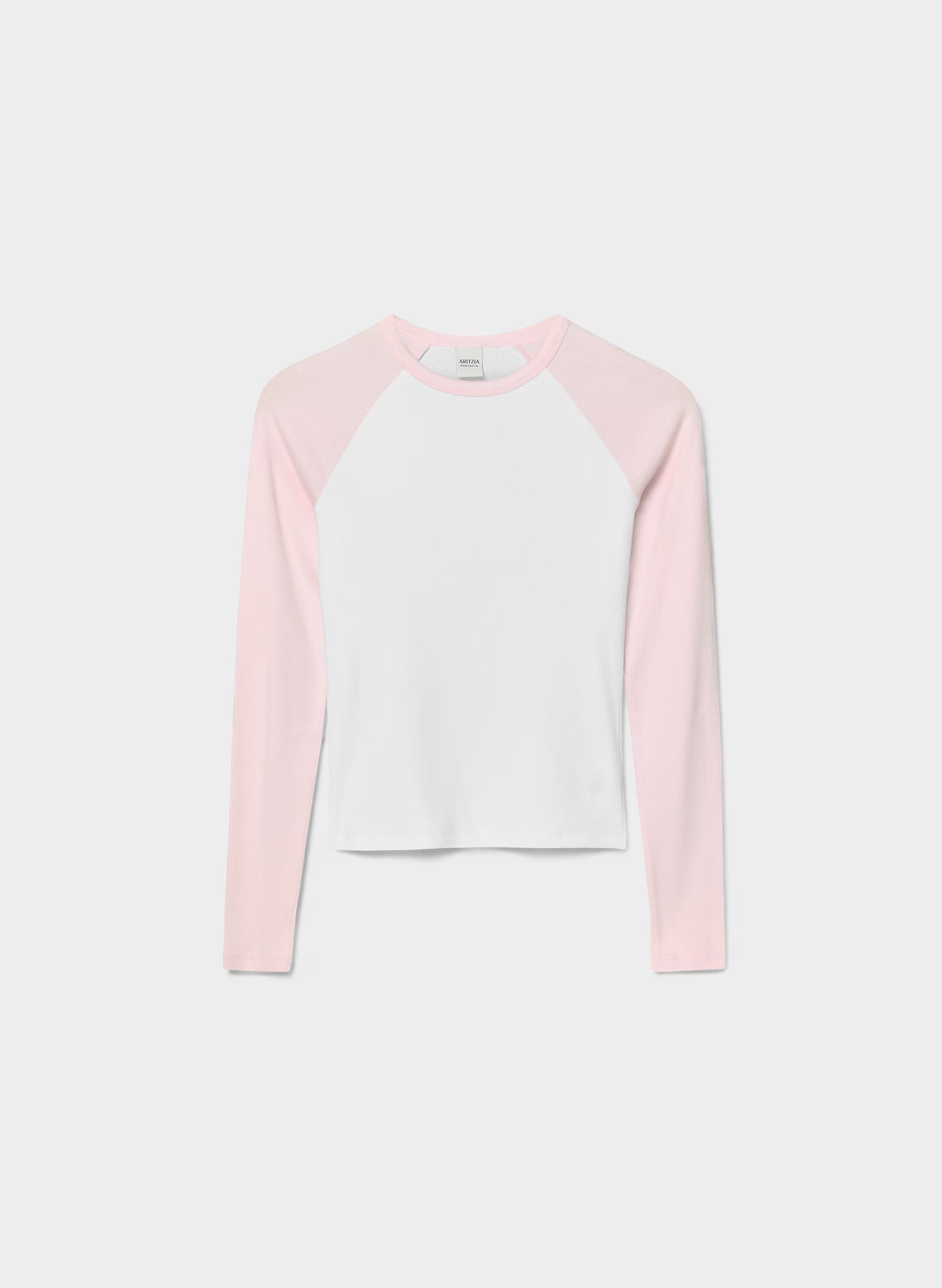 HomeStretch™ Rib Avenue Longsleeve - WHITE/MAGNOLIA