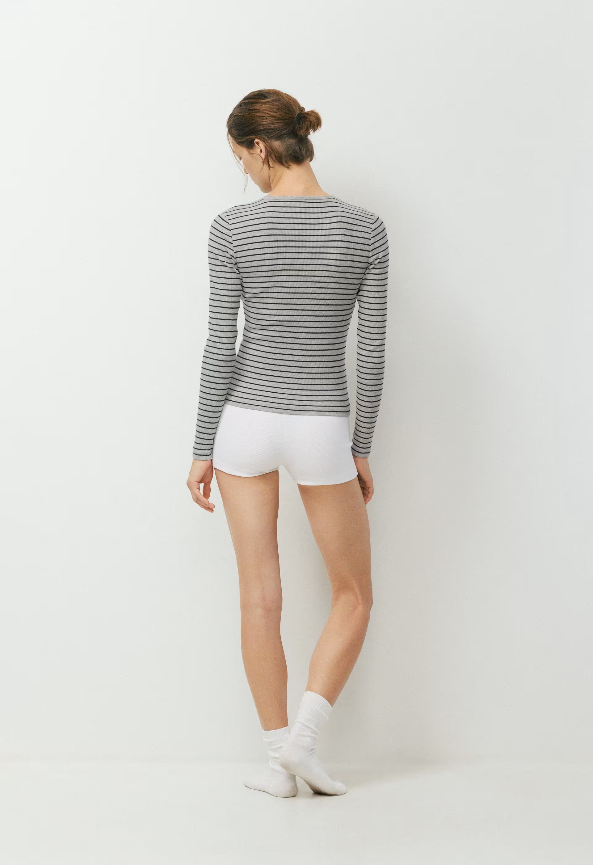 HomeStretch™ Rib Solo Longsleeve - HCHROME/HBLCK