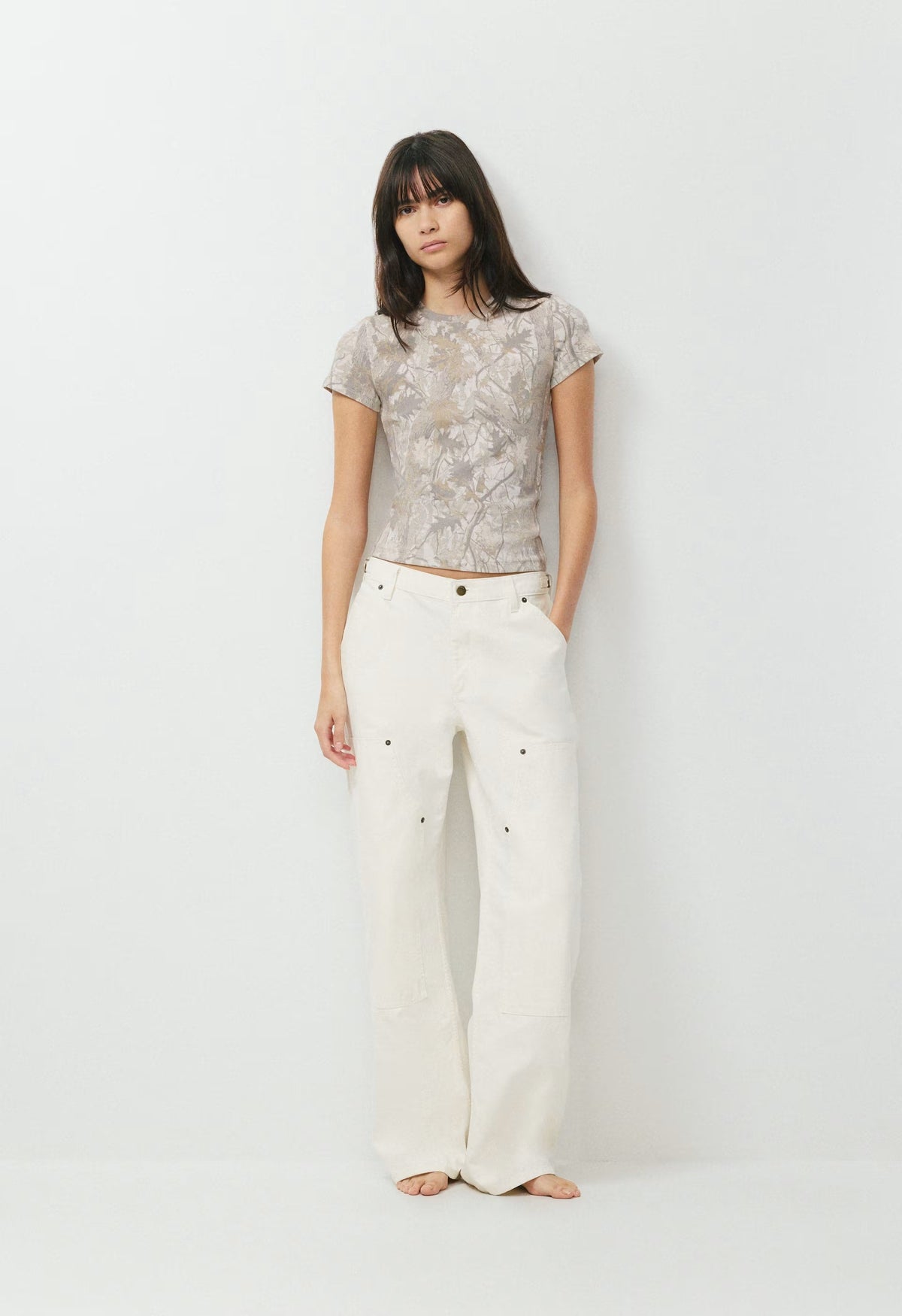 HomeStretch™ Rib Tune T-Shirt - FLUENT TAUP NATURESCAP