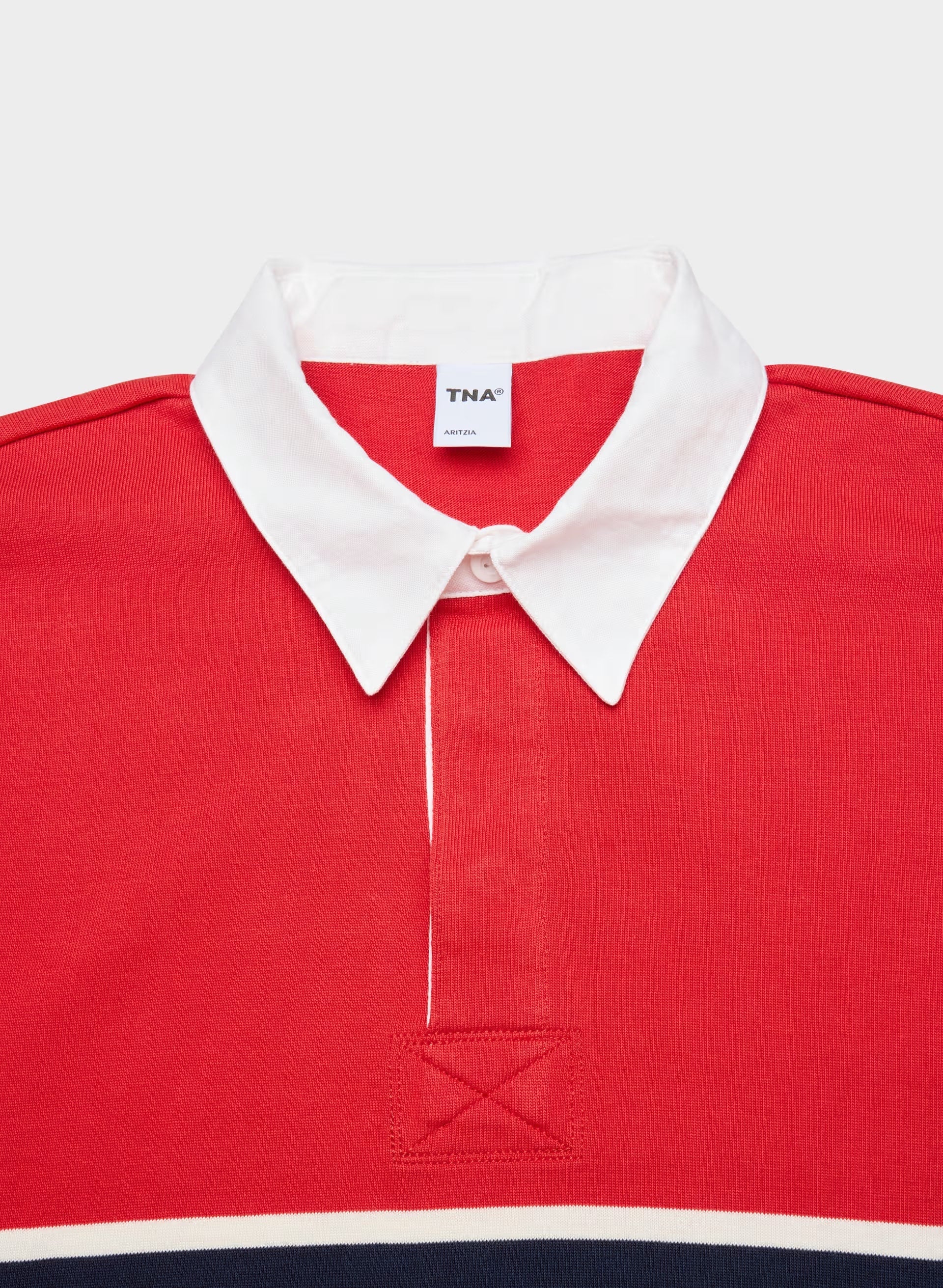 Mighty Cotton™ Lomu Polo - FLSHNG RD/ AD NAVY