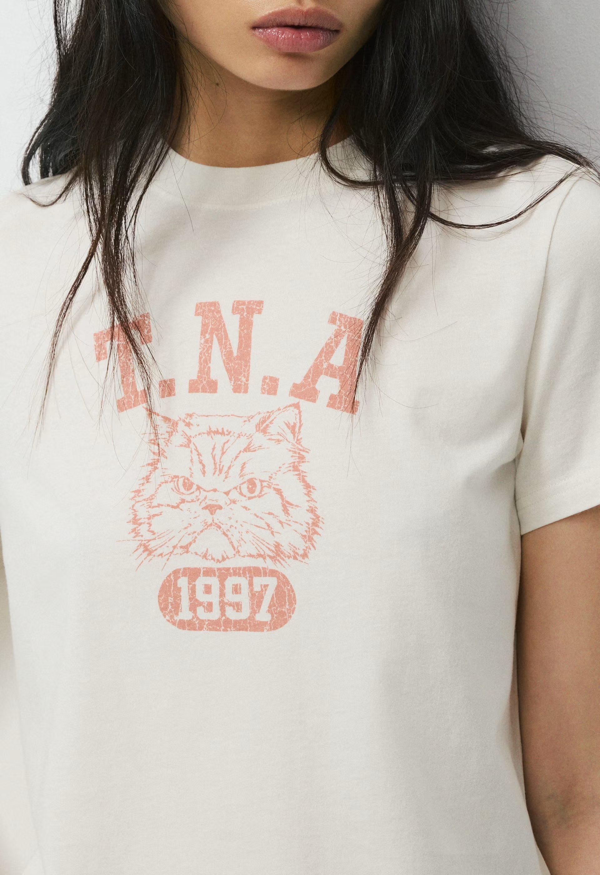 All-Time T-Shirt - LT BIRCH/RED
