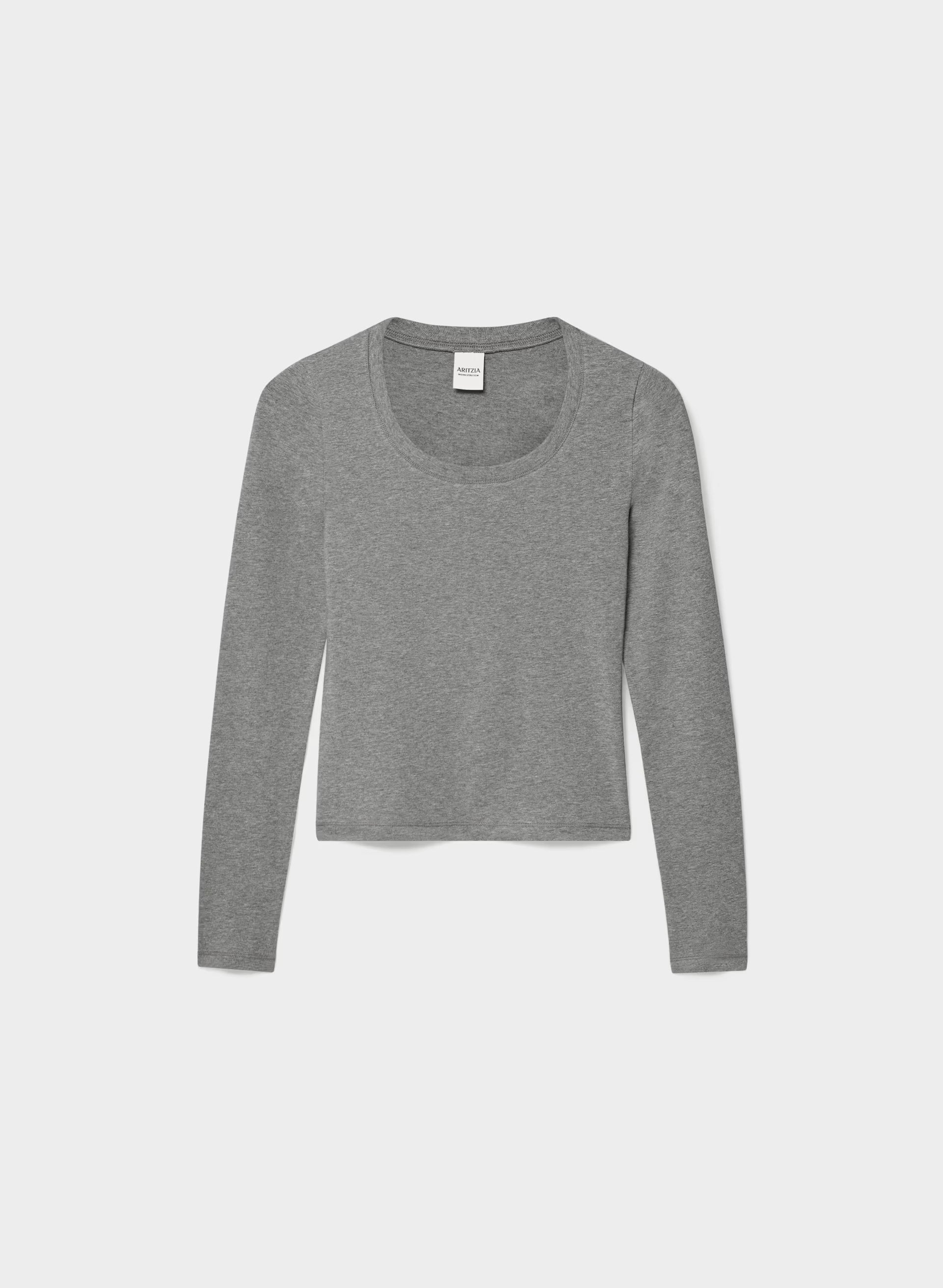 HomeStretch™ Smooth Minute Longsleeve - HEATHER DARK GREY
