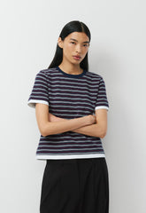 InterLock Cotton Function T-Shirt - ADMIRAL/ FLASHING RD