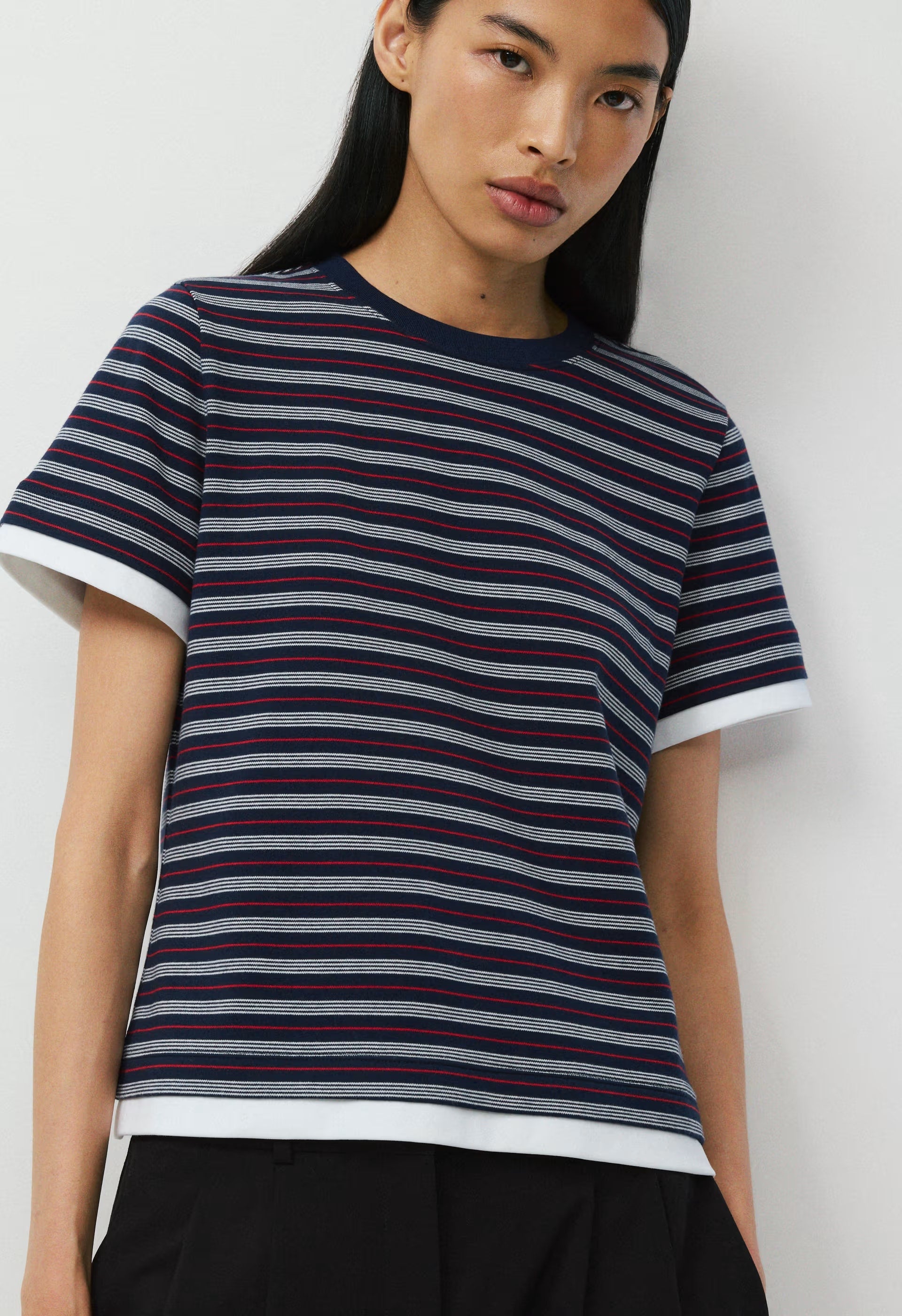 InterLock Cotton Function T-Shirt - ADMIRAL/ FLASHING RD