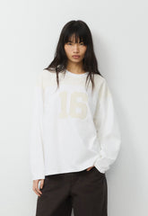 Mighty Cotton™ Ramos Longsleeve - WHITE/LIGHT BIRCH
