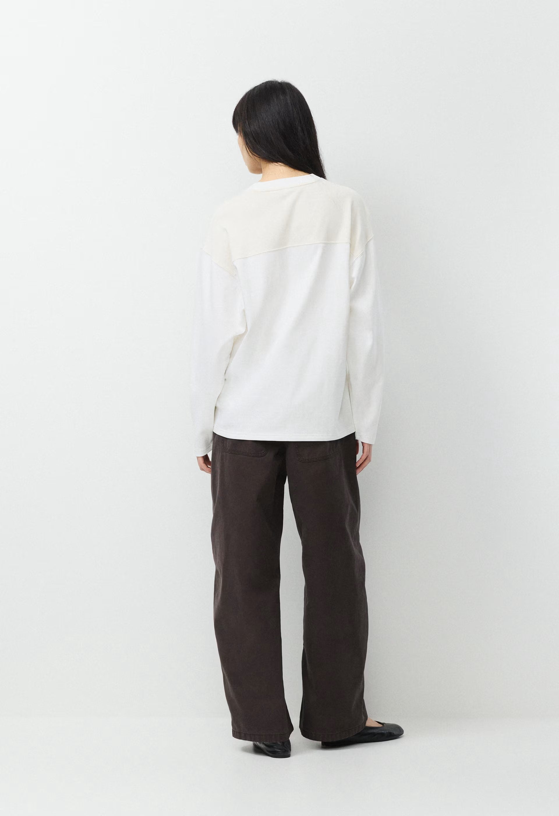 Mighty Cotton™ Ramos Longsleeve - WHITE/LIGHT BIRCH