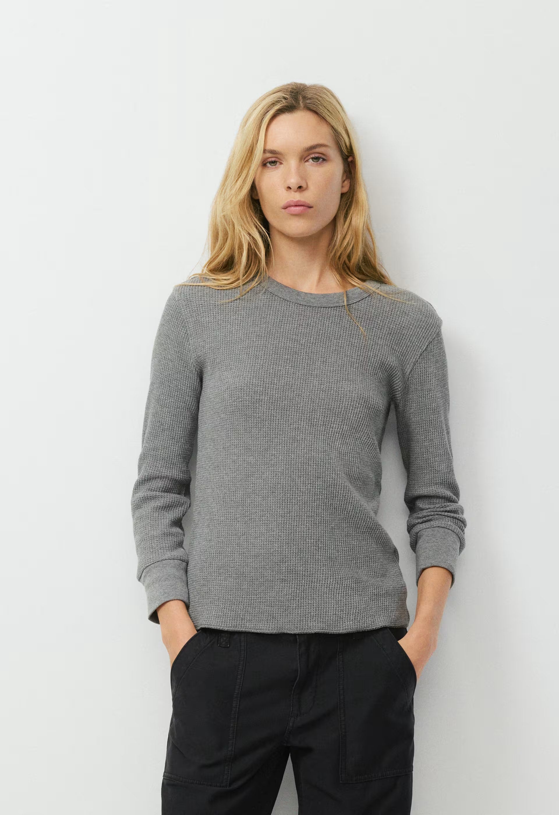 Scout Longsleeve - HEATHER DARK GREY