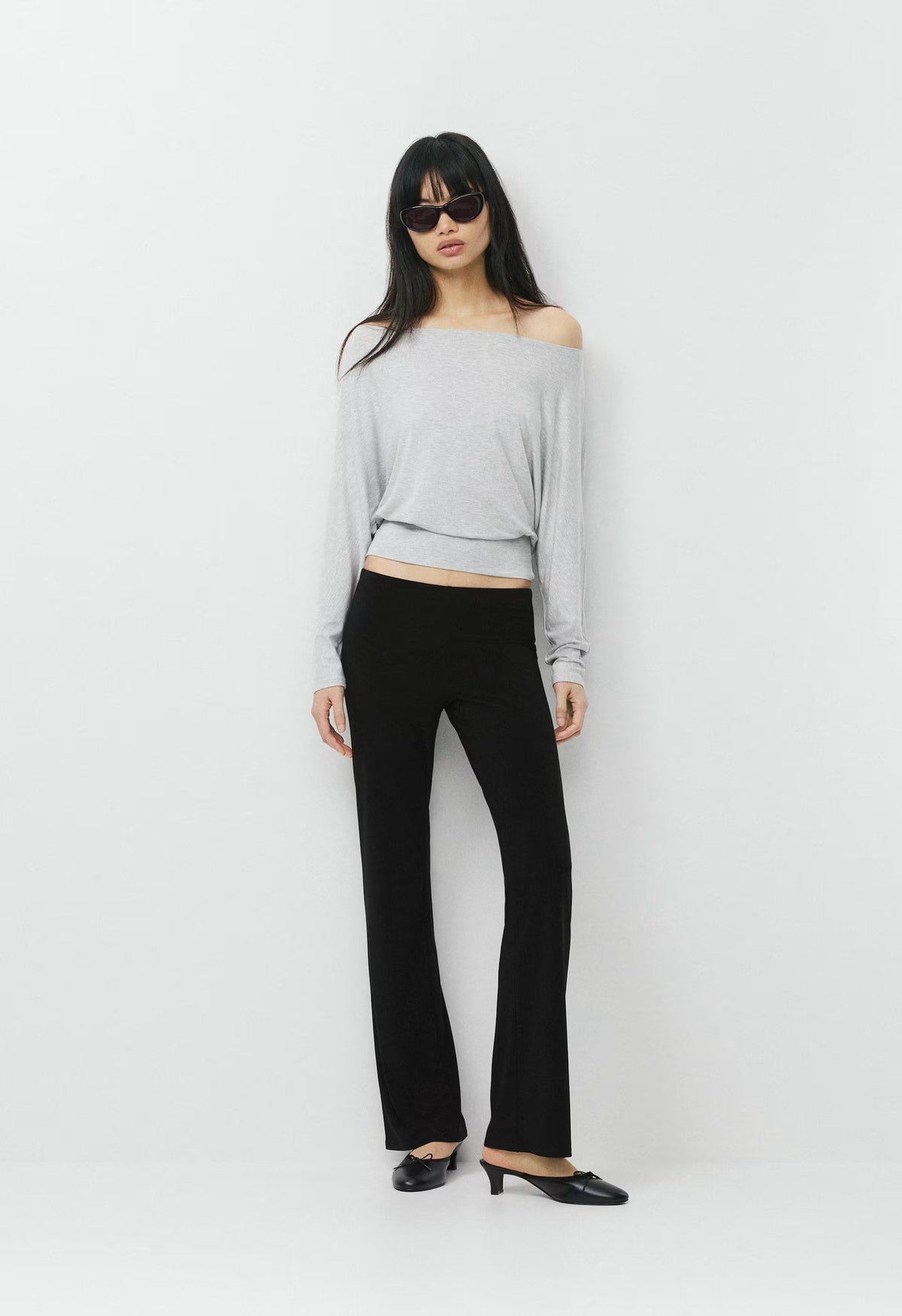 Cassis Longsleeve - HEATHER CHROME