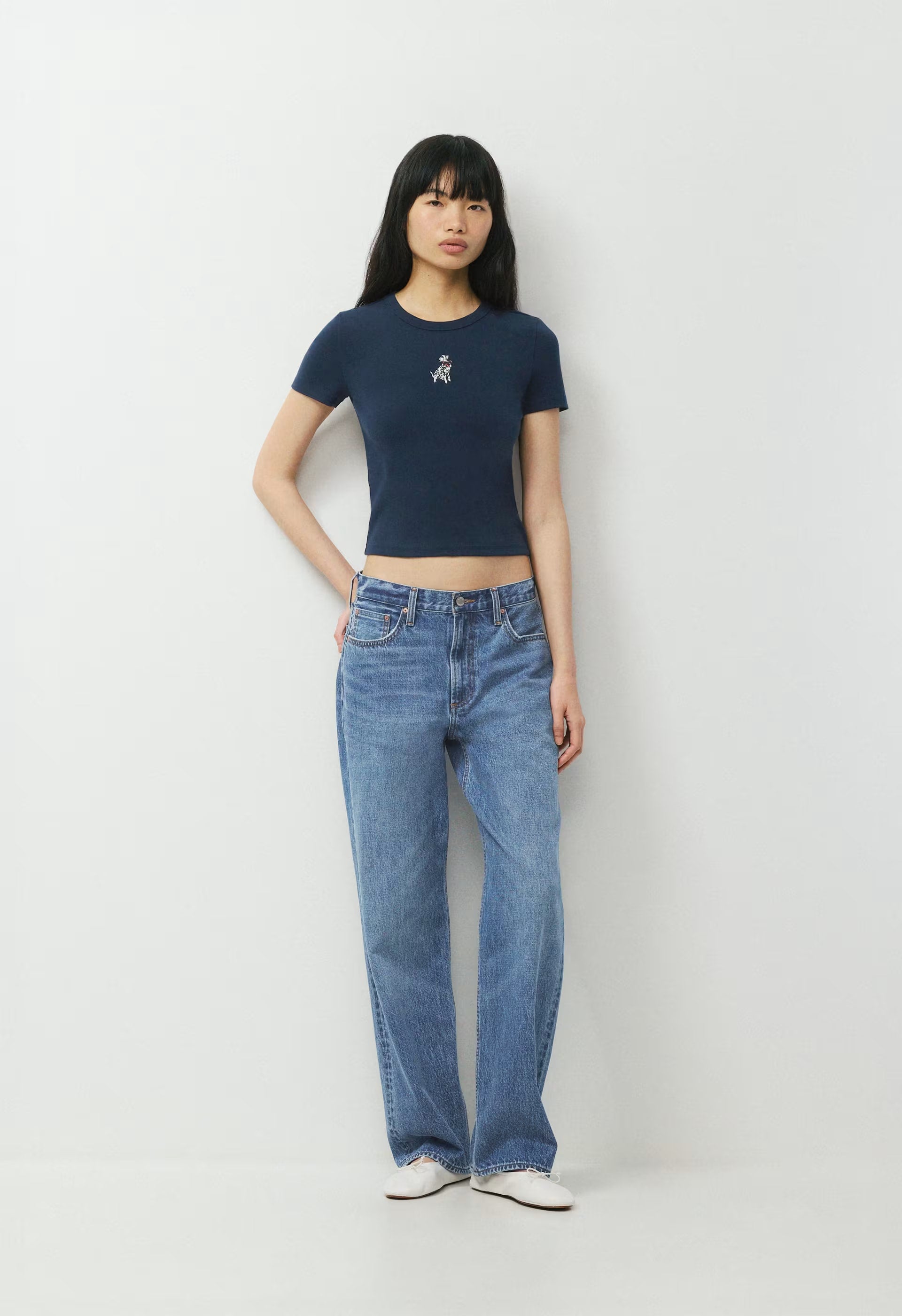 Little Ripple Icon T-Shirt - ADMIRAL NAVY/ TEMPO