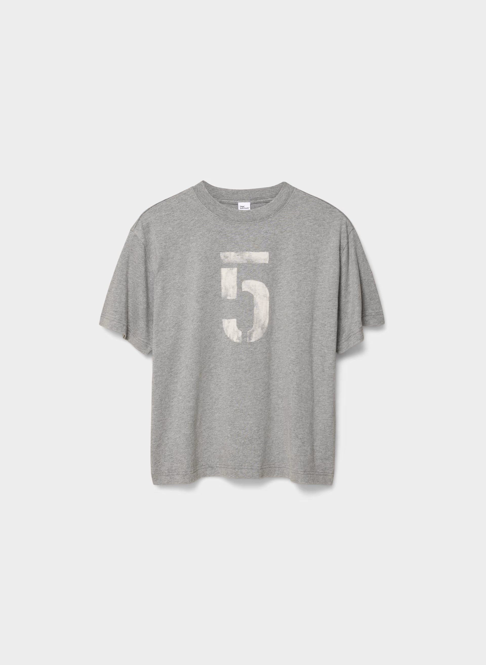 Soft Feels™ Detroit T-Shirt - H DARK GREY/WHITE