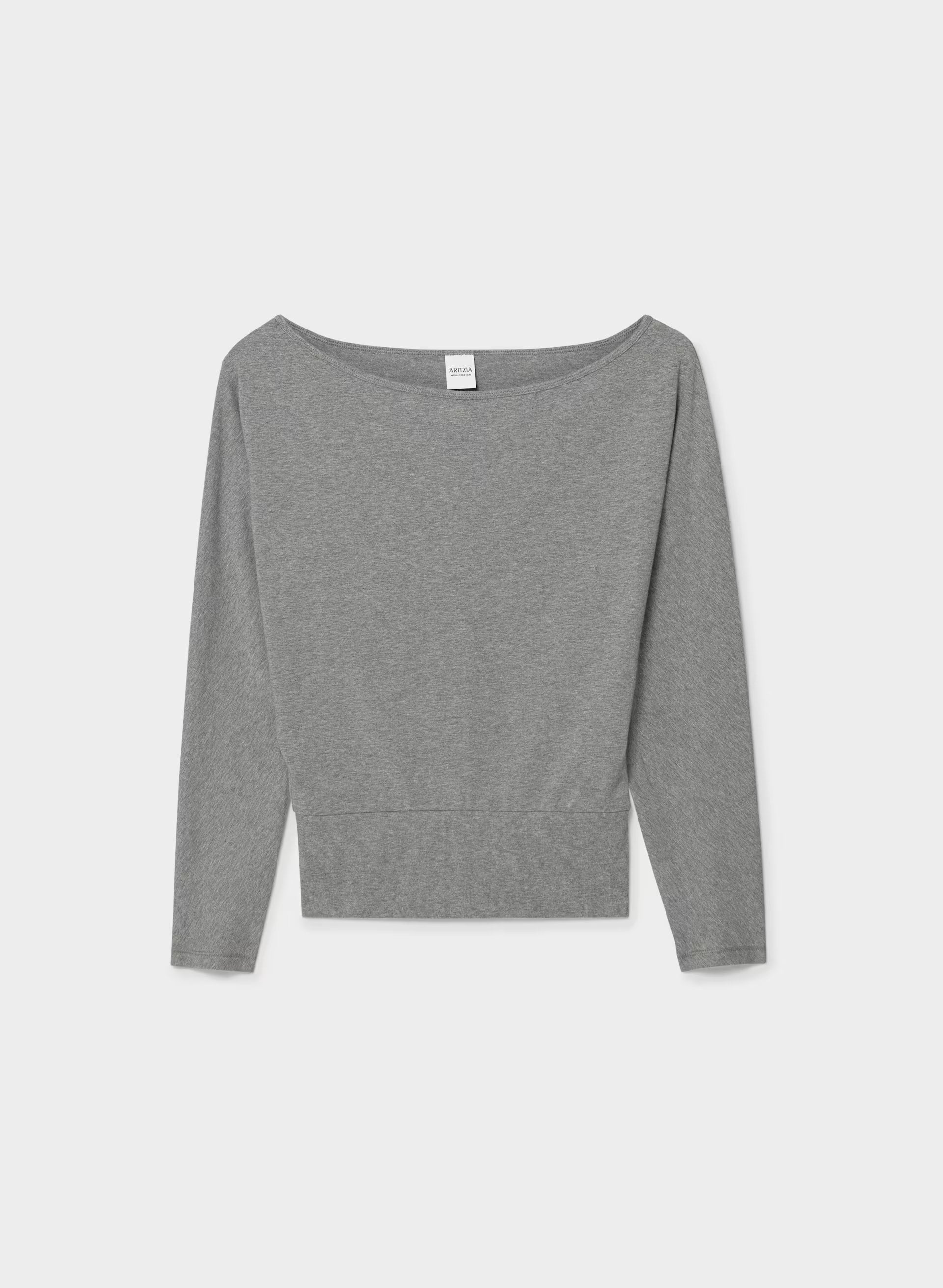 HomeStretch™ Smooth Mode Longsleeve - HEATHER DARK GREY