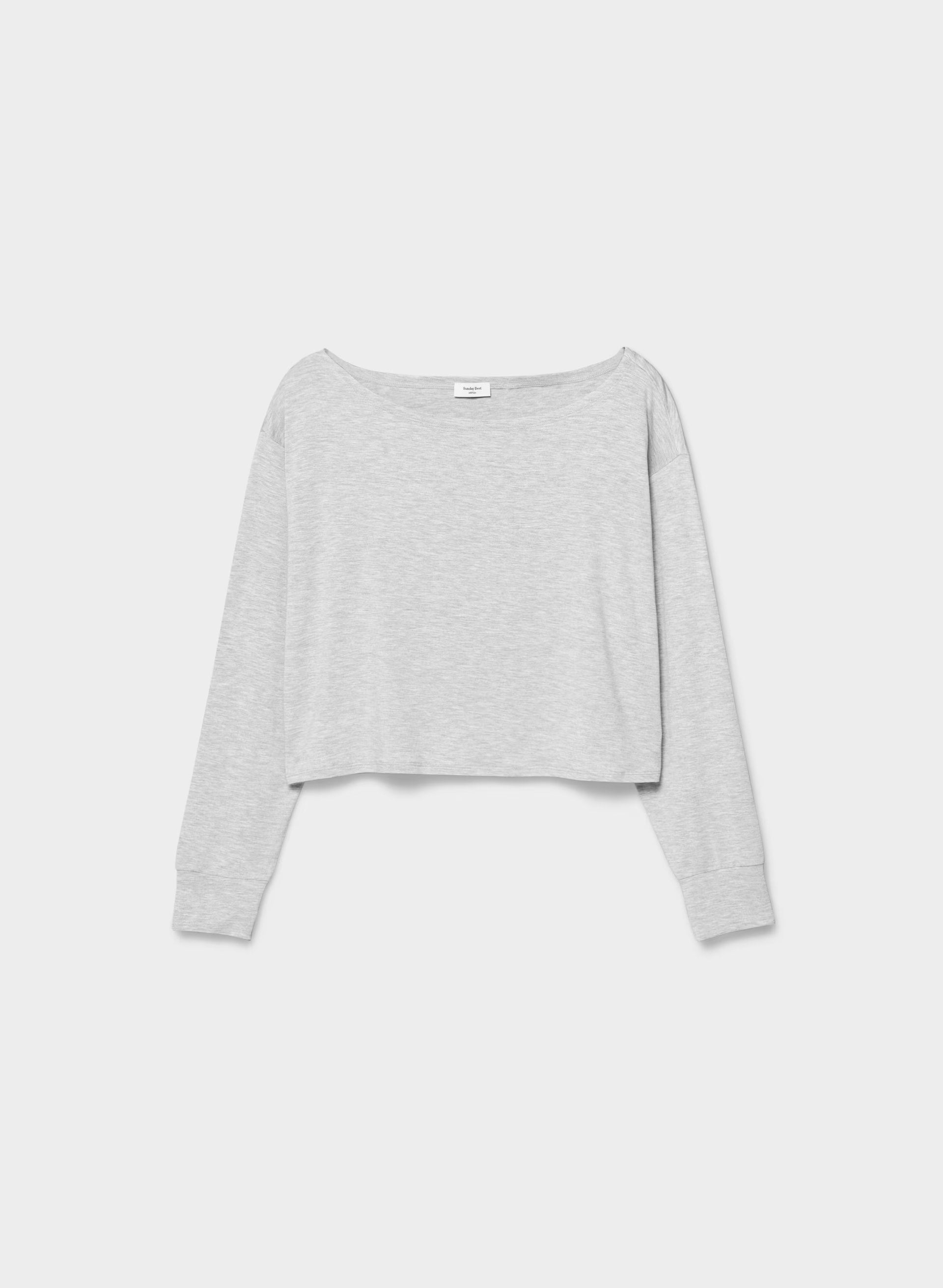 Juno Longsleeve - HEATHER CHROME