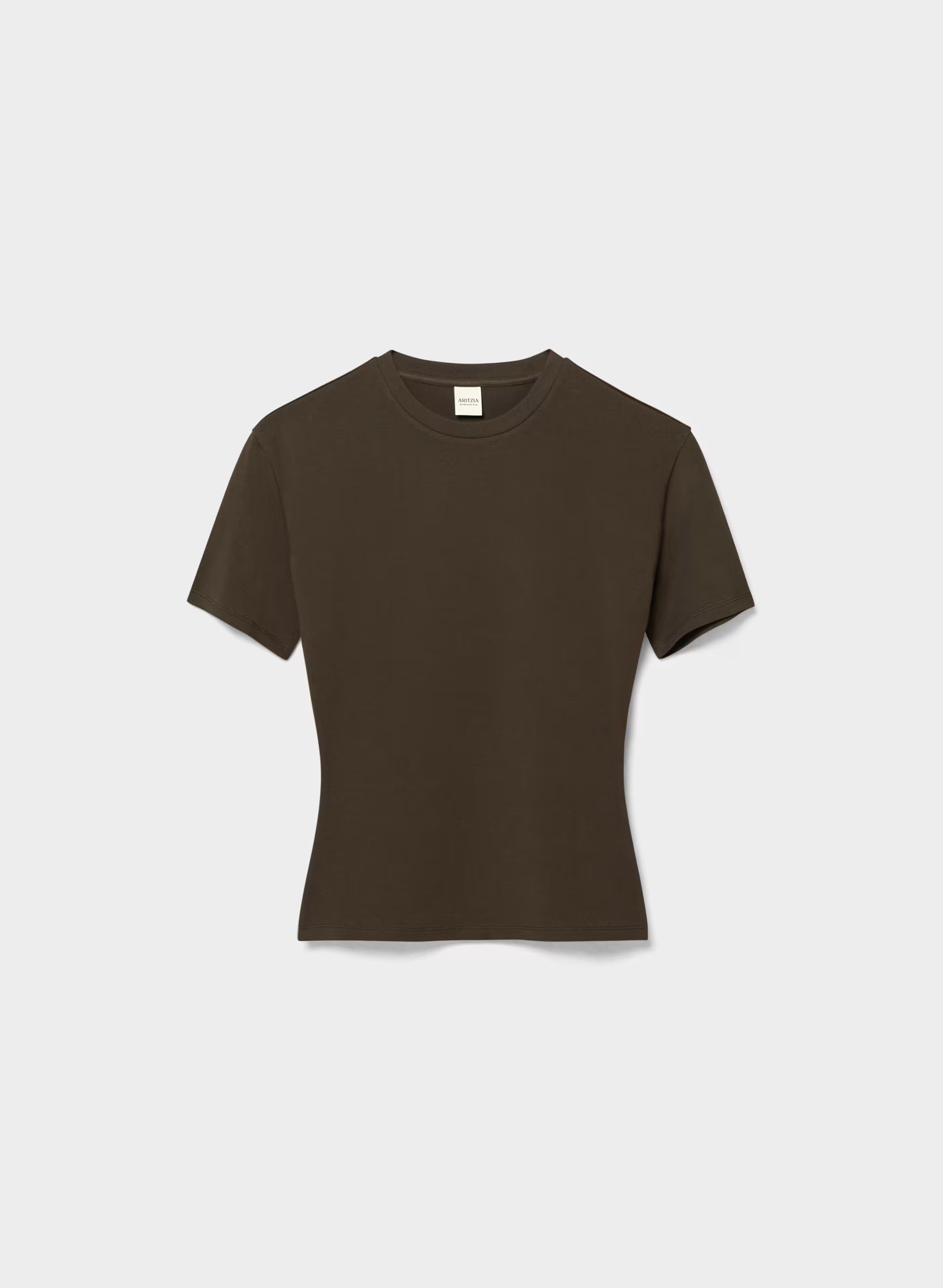 HomeStretch™ Smooth Sequence T-Shirt - CACAO NIB BROWN
