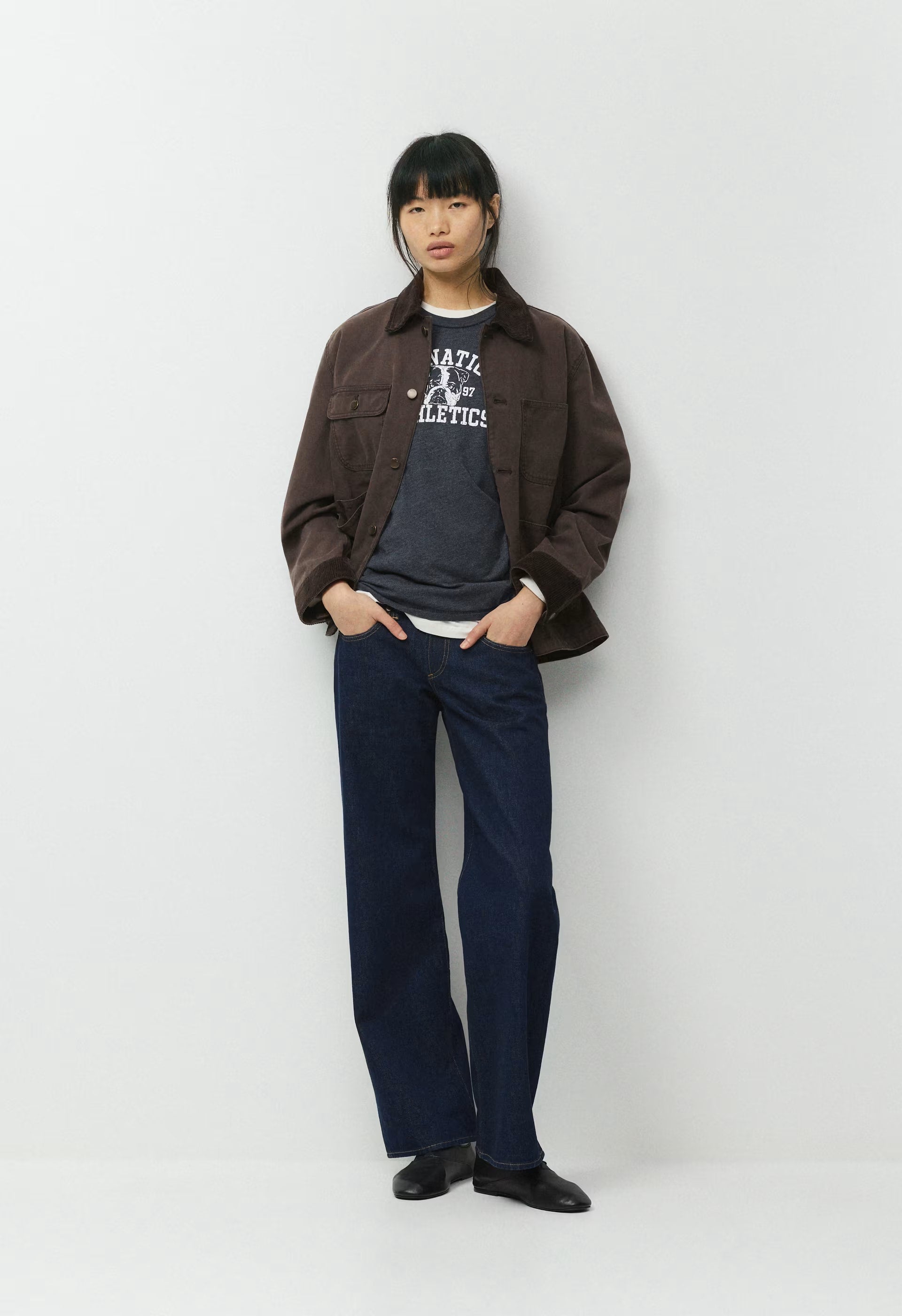 Omaha T-Shirt - H ETERNAL NVY/LT BIRCH