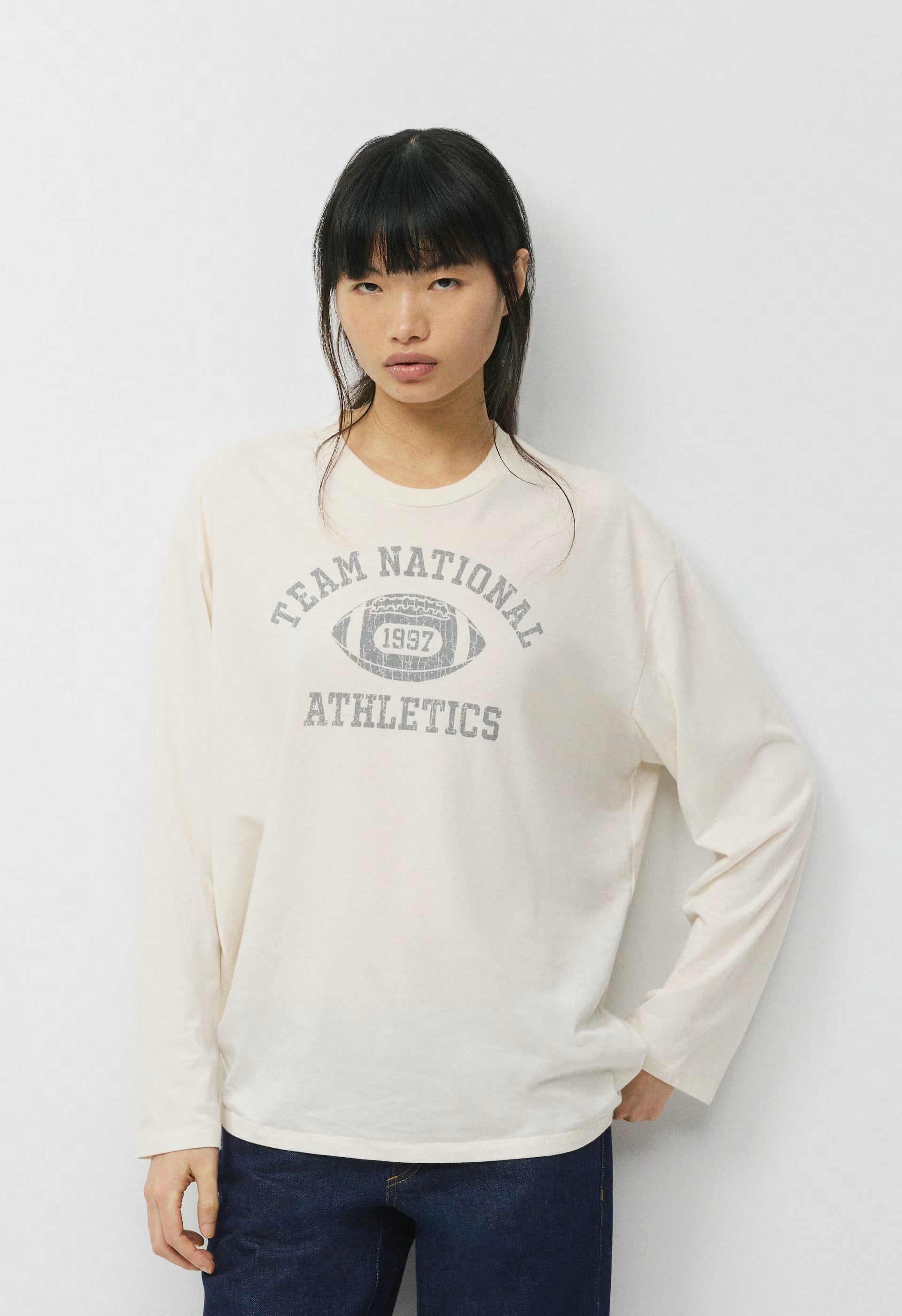 Range Longsleeve - LIGHT BIRCH/ SHADY BLU