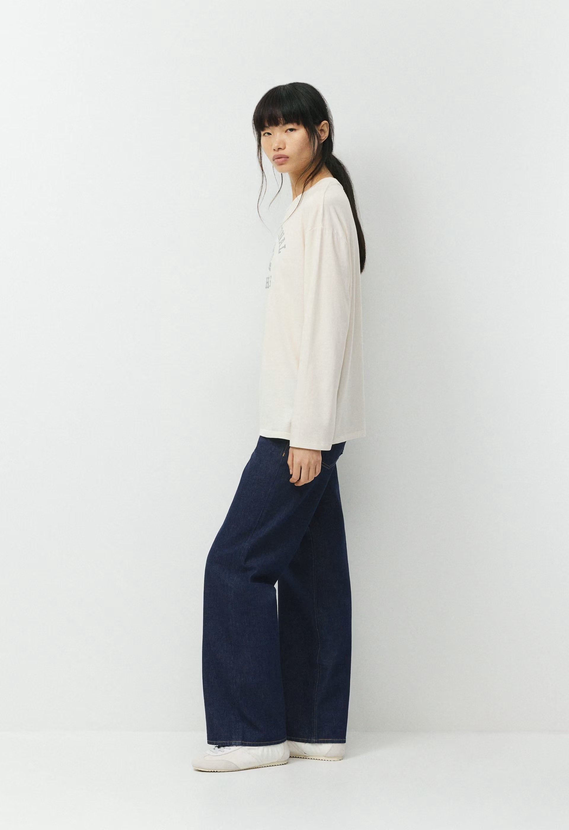 Range Longsleeve - LIGHT BIRCH/ SHADY BLU