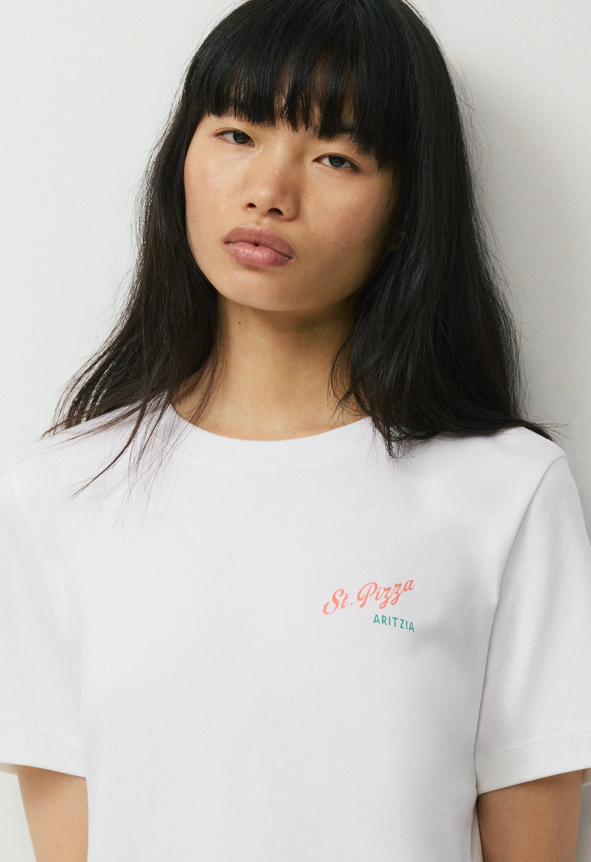 Interlock Cotton Function T-Shirt - WHITE