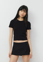 Little Ripple T-Shirt - BLACK