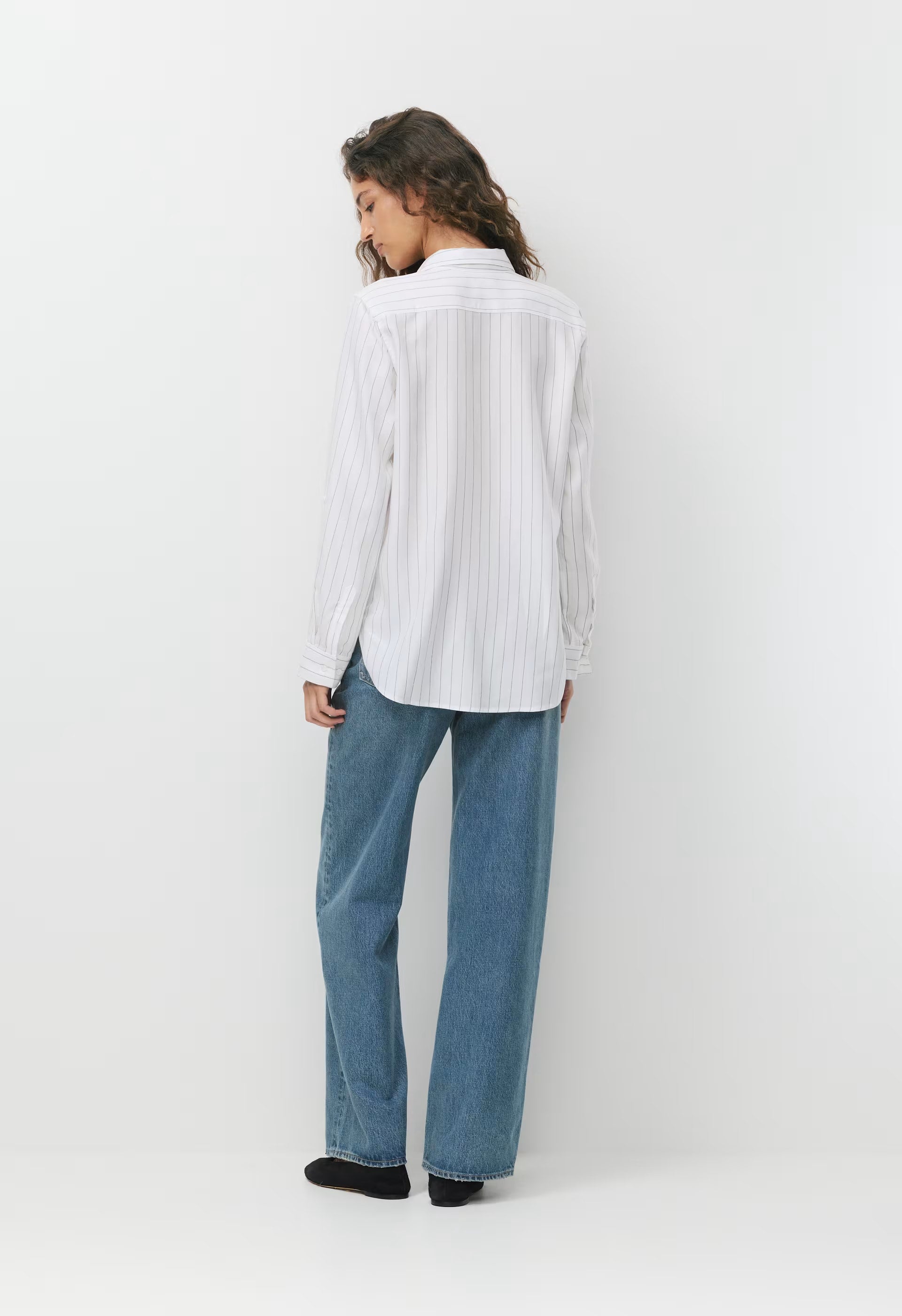 Utility Shirt - HNDSN STRP WT/ADMIRAL