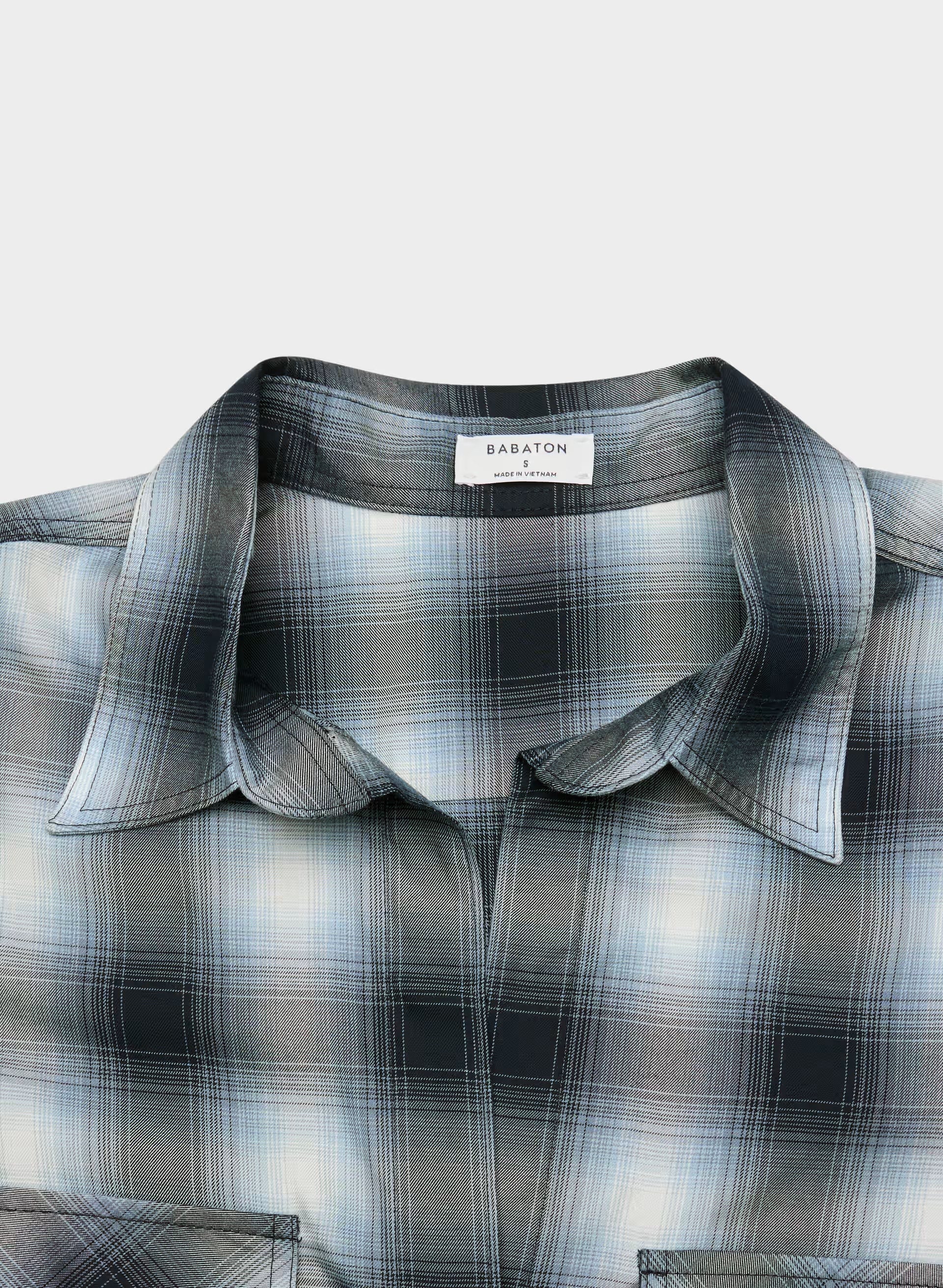 Utility Shirt - ADMRL NVY/ LT BIRCH