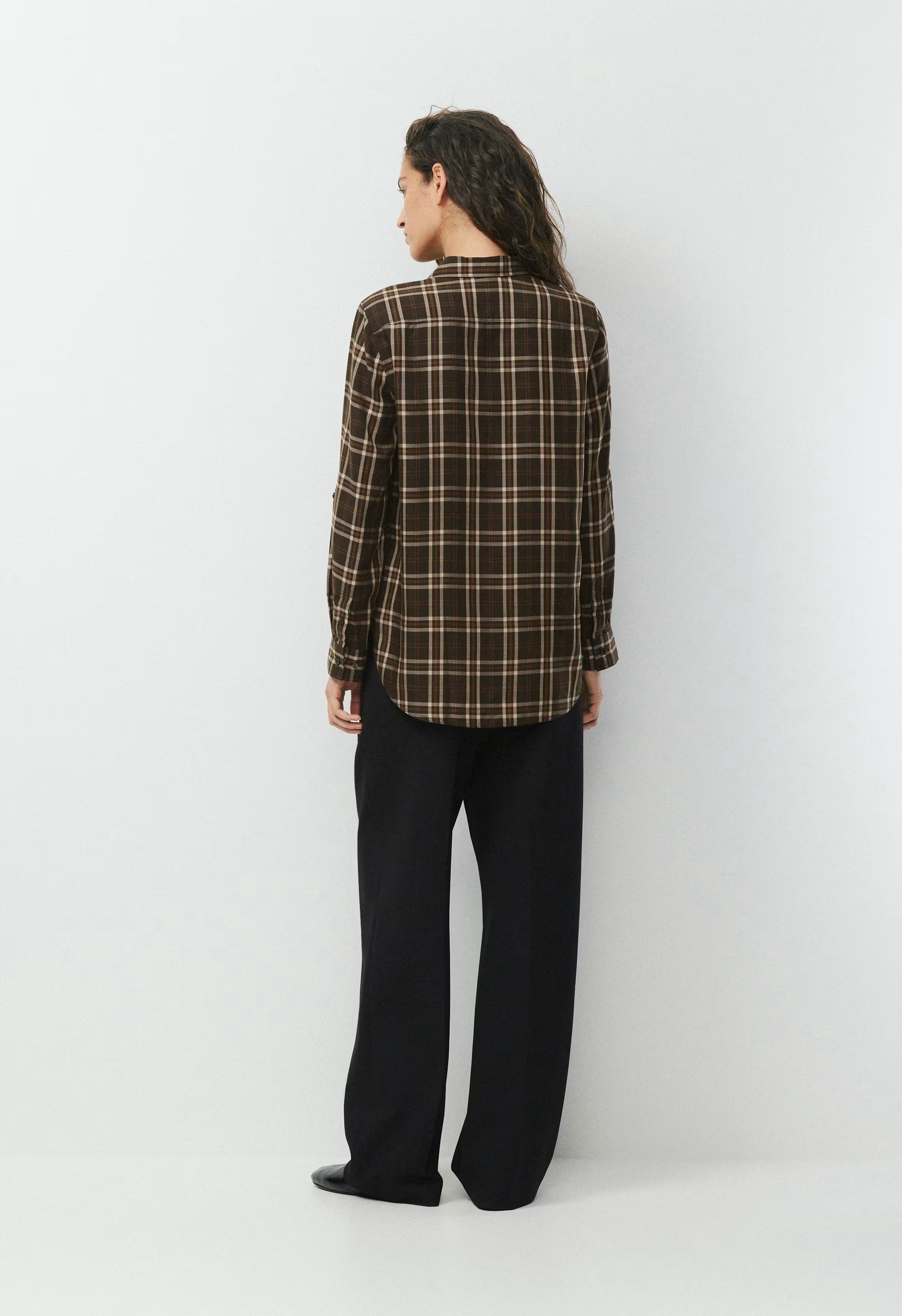 Utility Shirt - CACAO NIB BRWN/MRCN BG