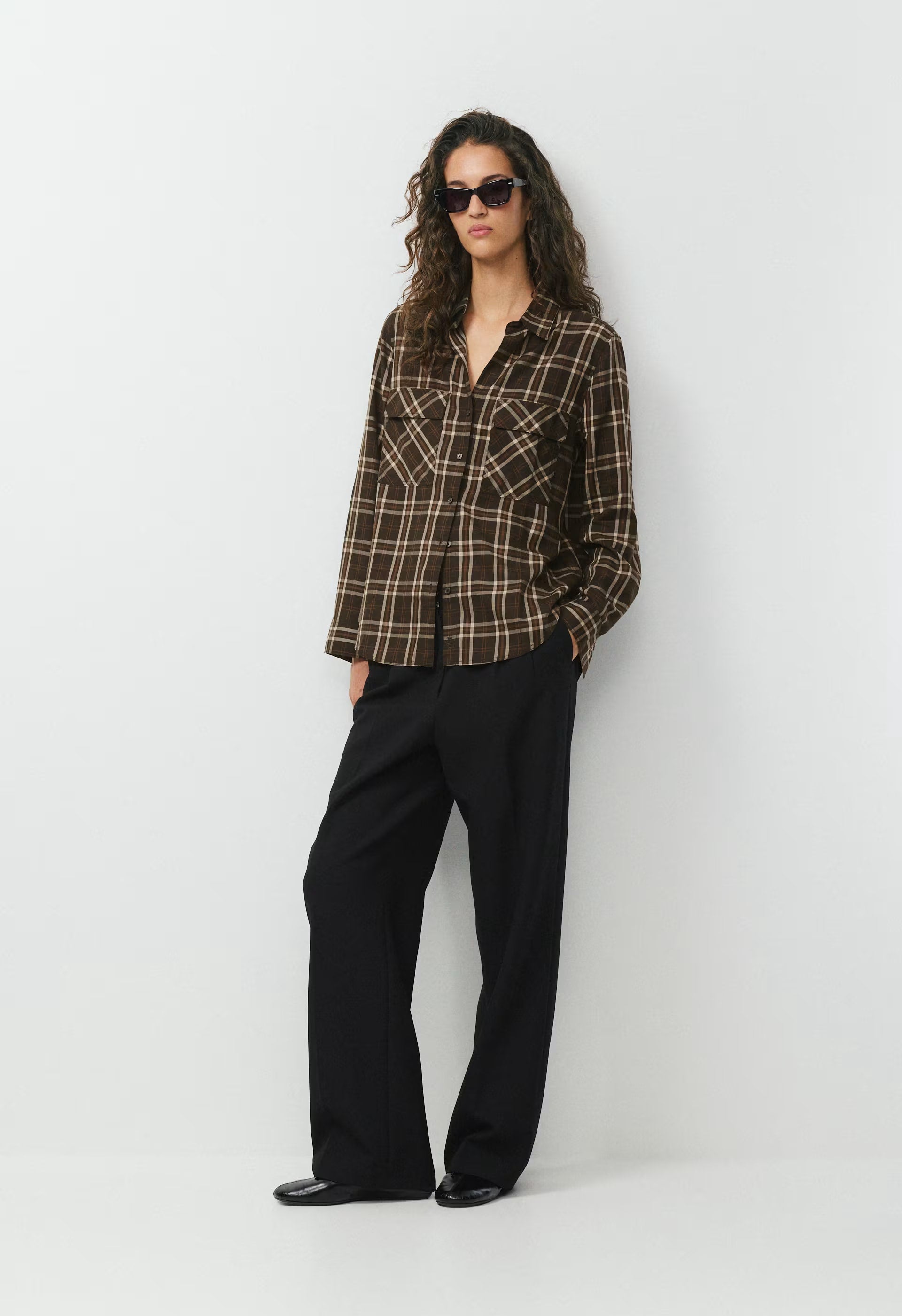 Utility Shirt - CACAO NIB BRWN/MRCN BG