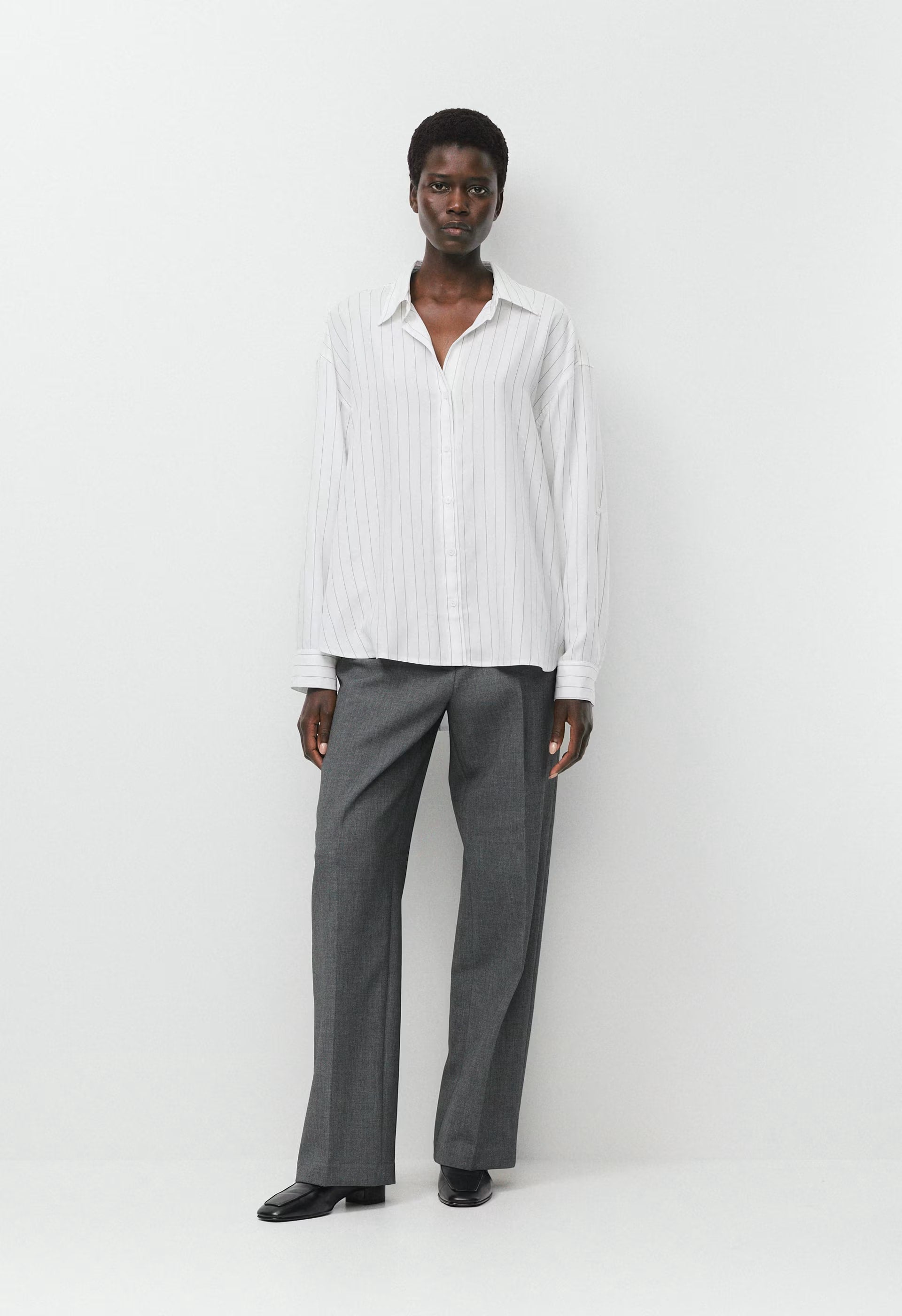 Archive Shirt - HNDSN STRP WT/ADMIRAL