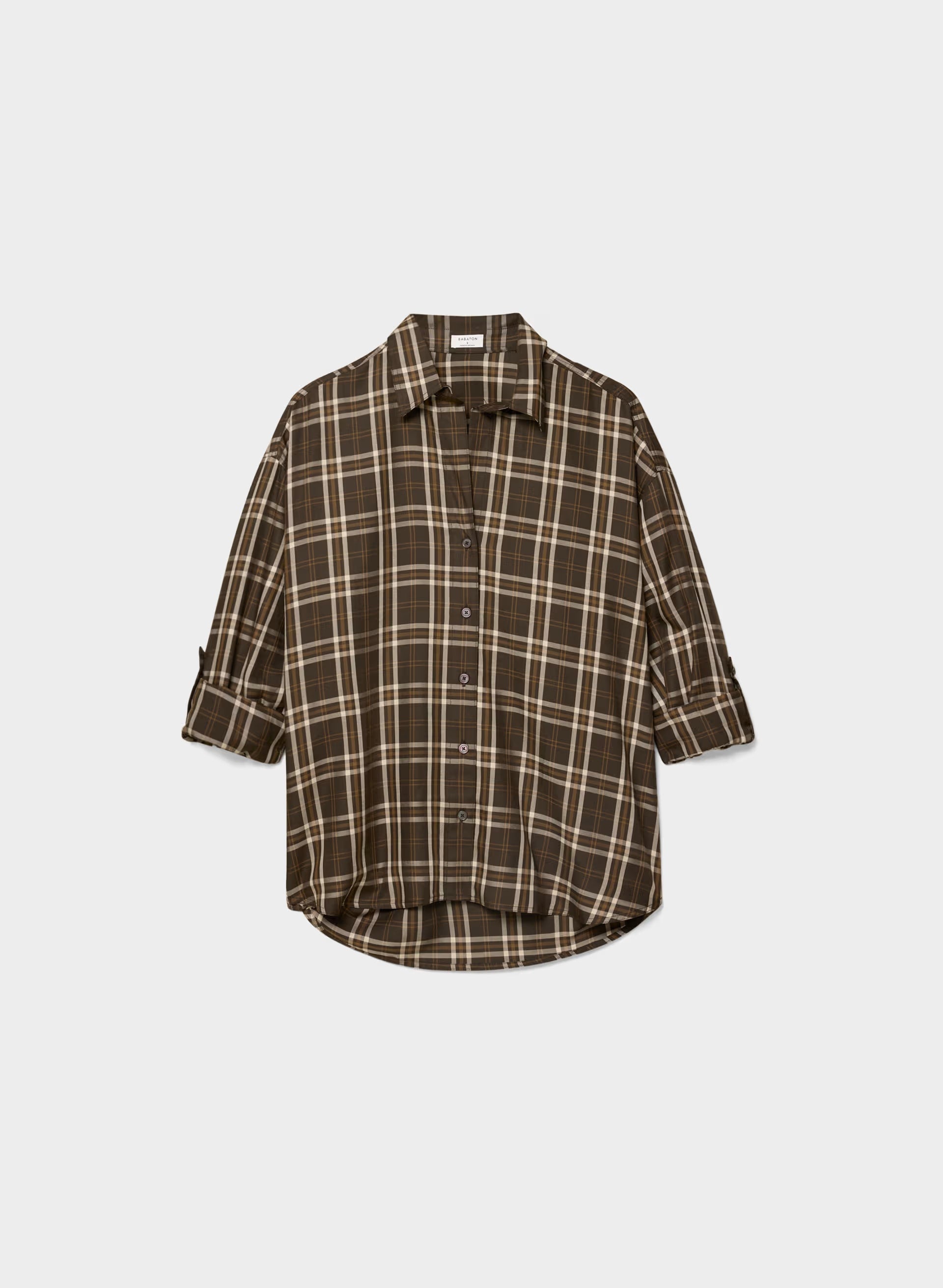 Archive Shirt - CACAO NIB BRWN/MRCN BG