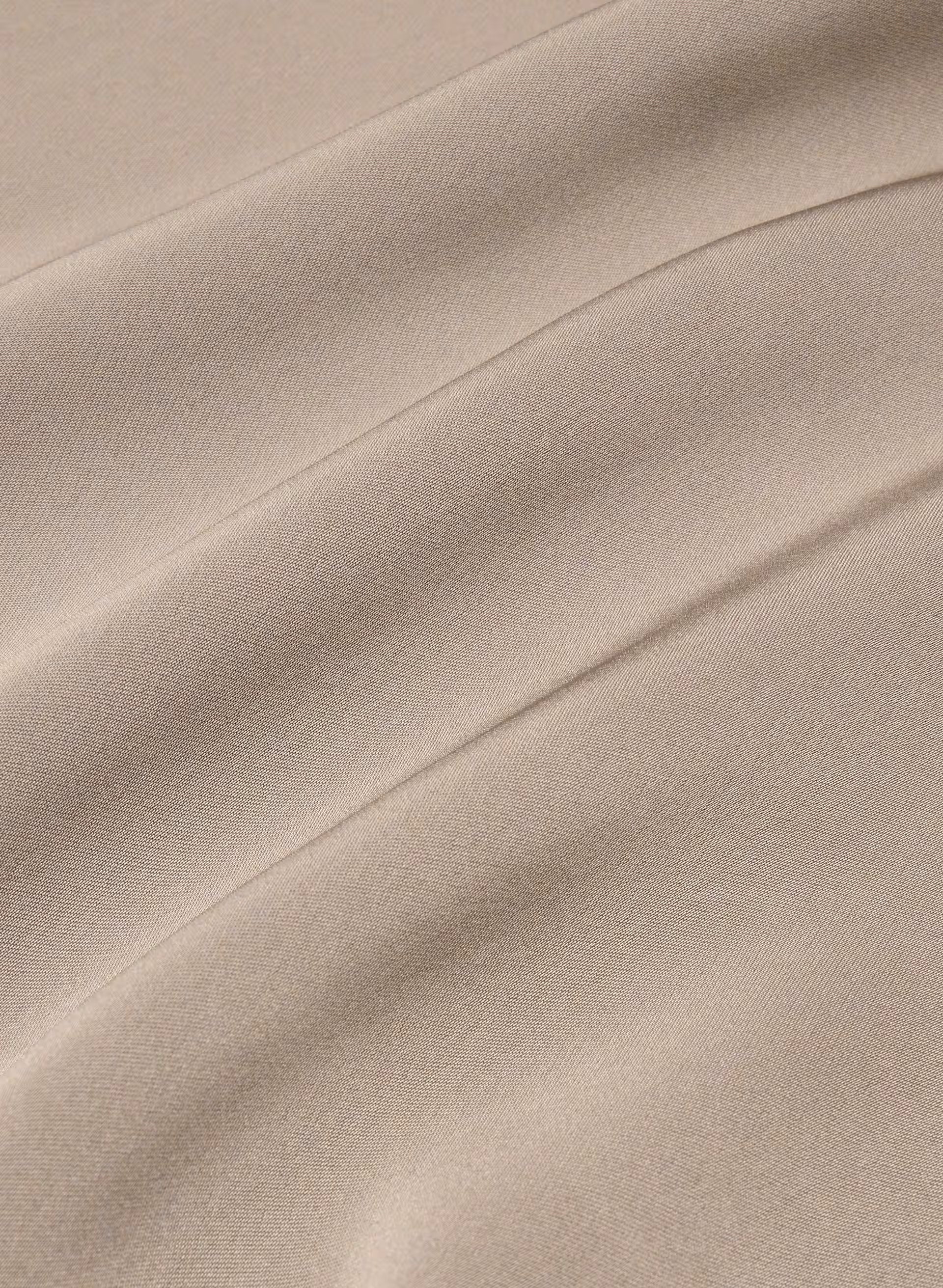 Nominee Satin Blouse - NOMAD TAUPE