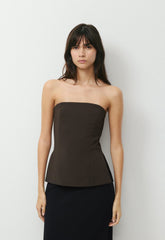 Posh Tube Top - Crepette™ - CACAO NIB BROWN