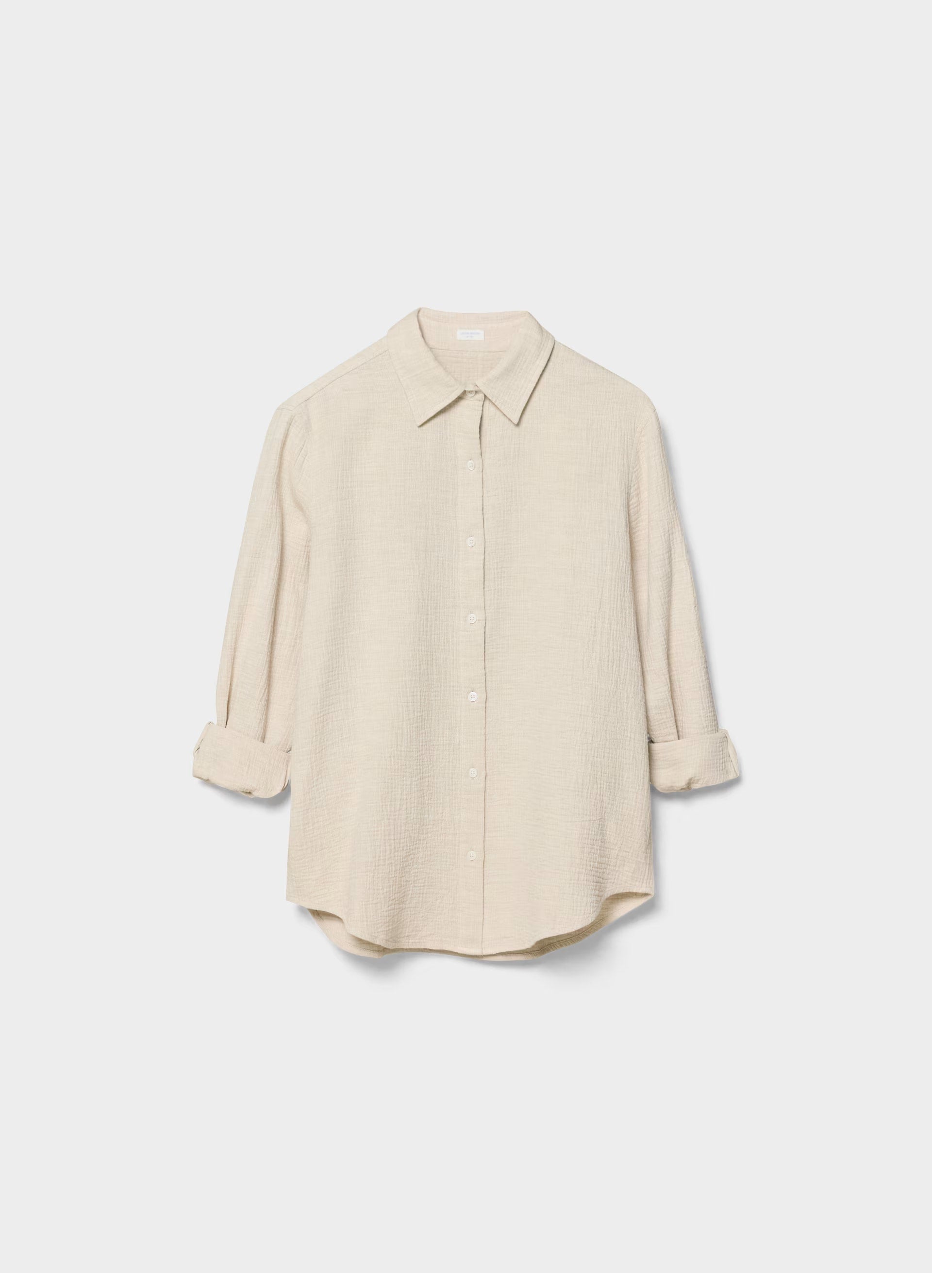 AirPlush Cotton™ Sail Shirt - UNDYED ECRU
