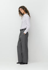 Chronicle Slim Poplin Shirt - CALVIN STRP BT WT/ADML