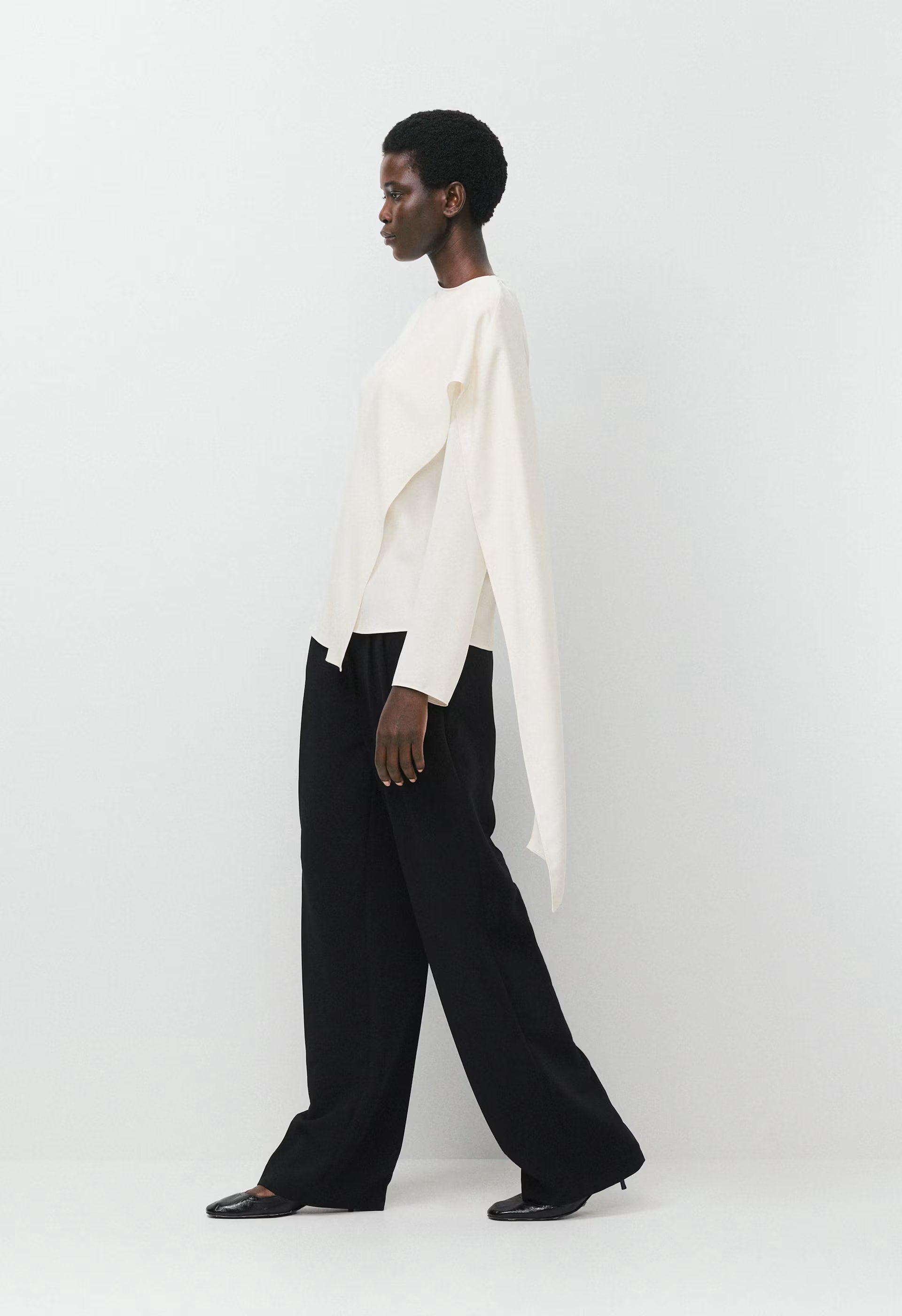Loretto Blouse - LIGHT BIRCH