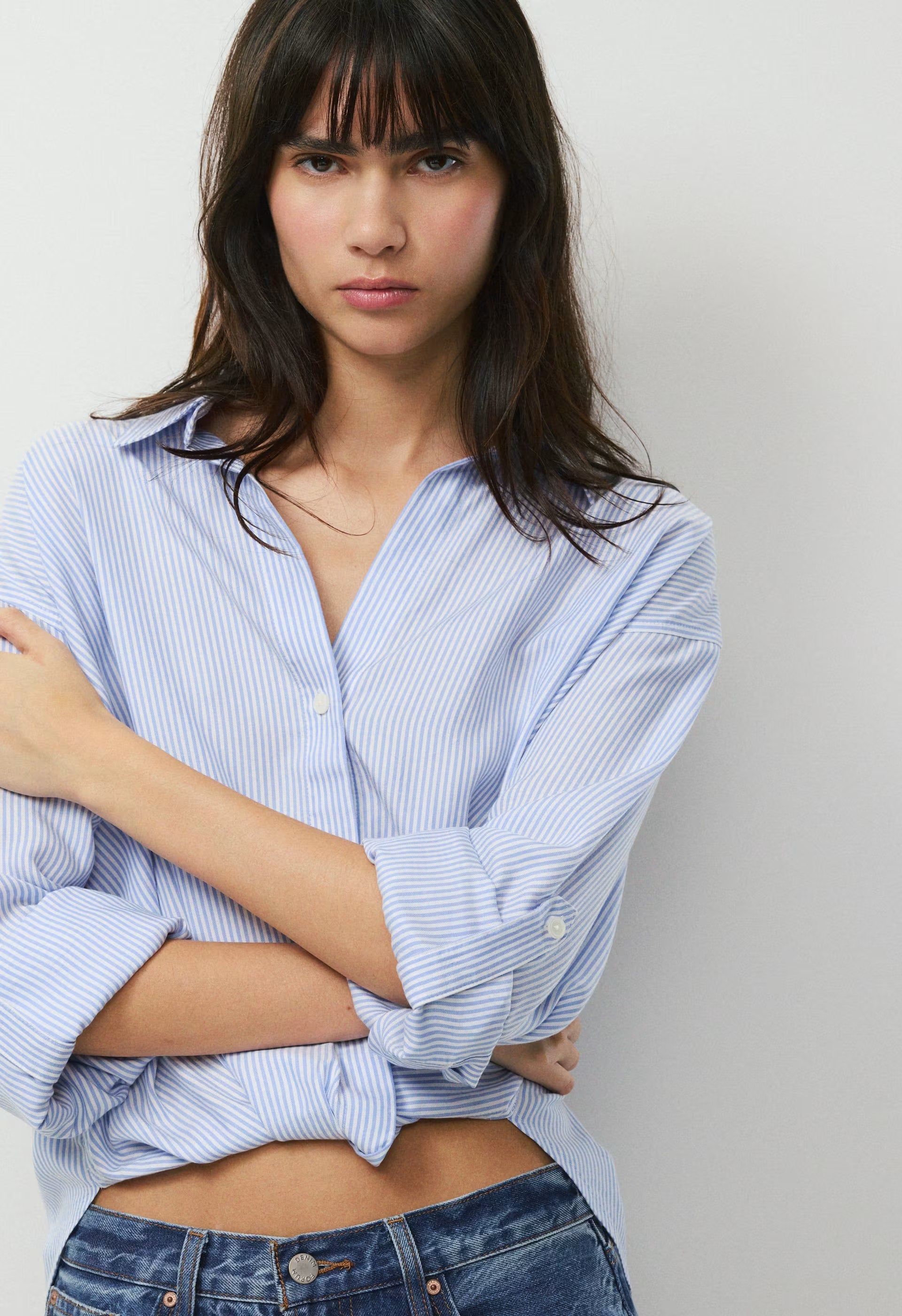 Portofino Shirt - WLSN STRP CRFL BL/WHT