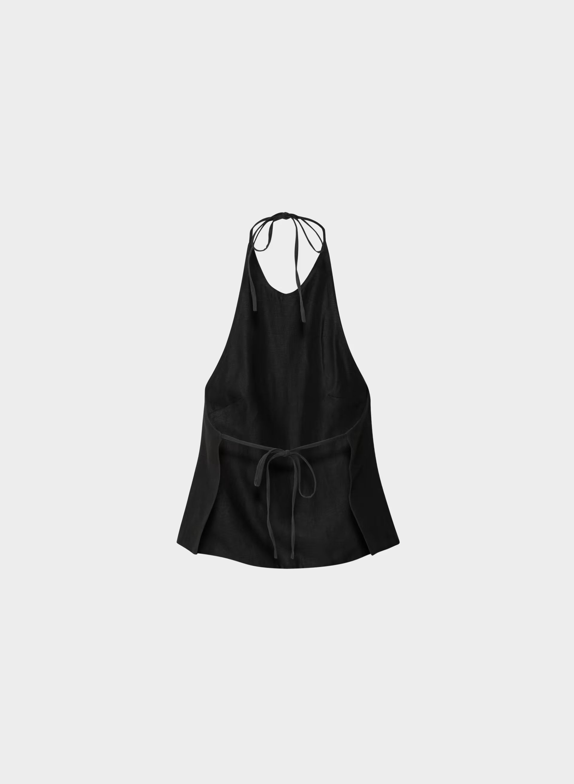Earnshaw Halter Top - CruiseLinen™ - BLACK