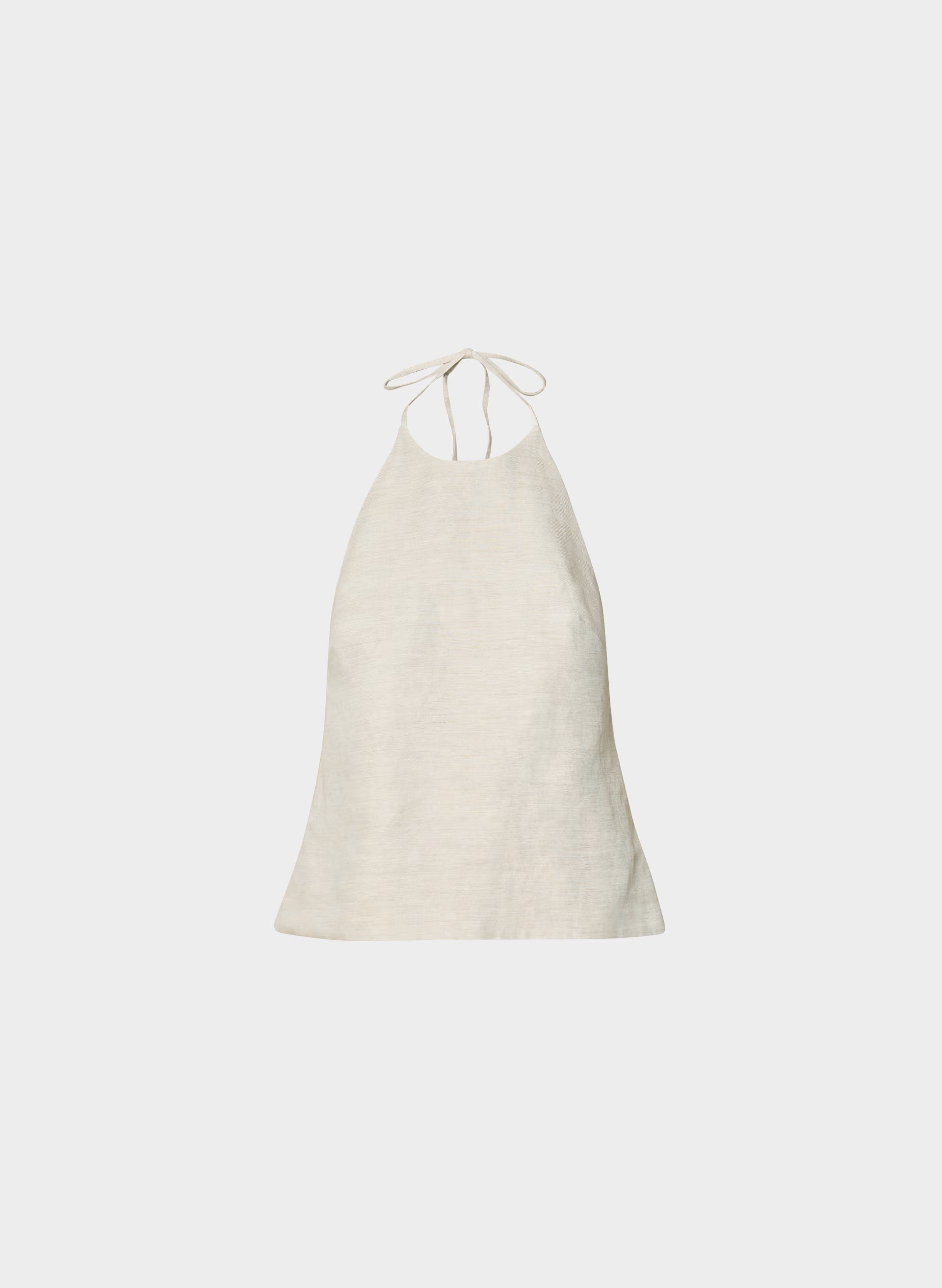Earnshaw Halter Top - CruiseLinen™ - UNDYED ECRU