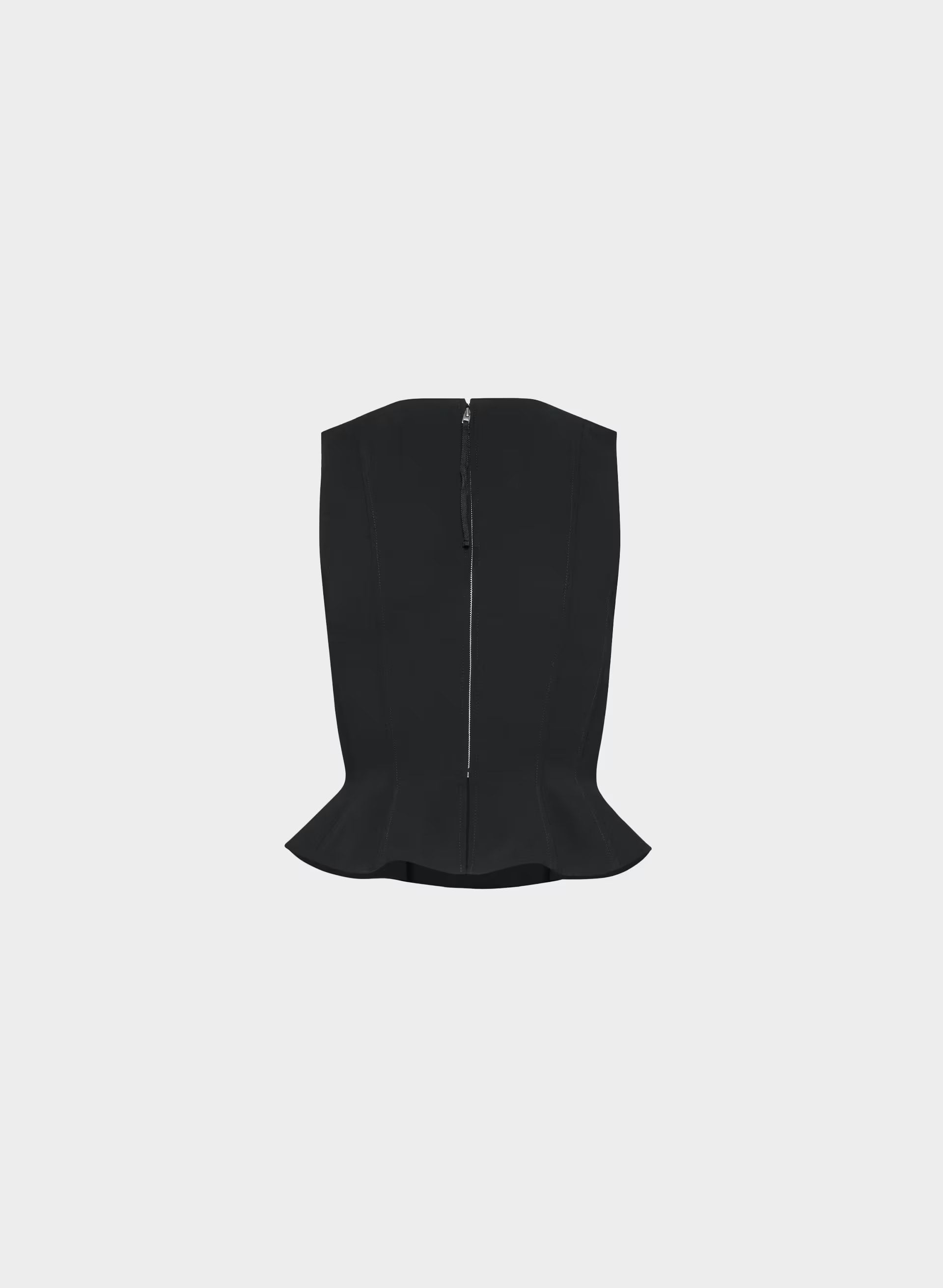 Rhodora Bustier - Crepette™ - BLACK