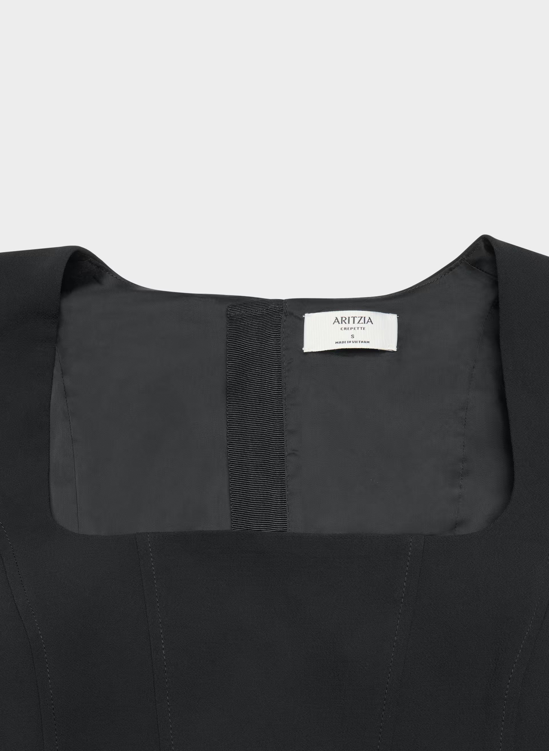Rhodora Bustier - Crepette™ - BLACK