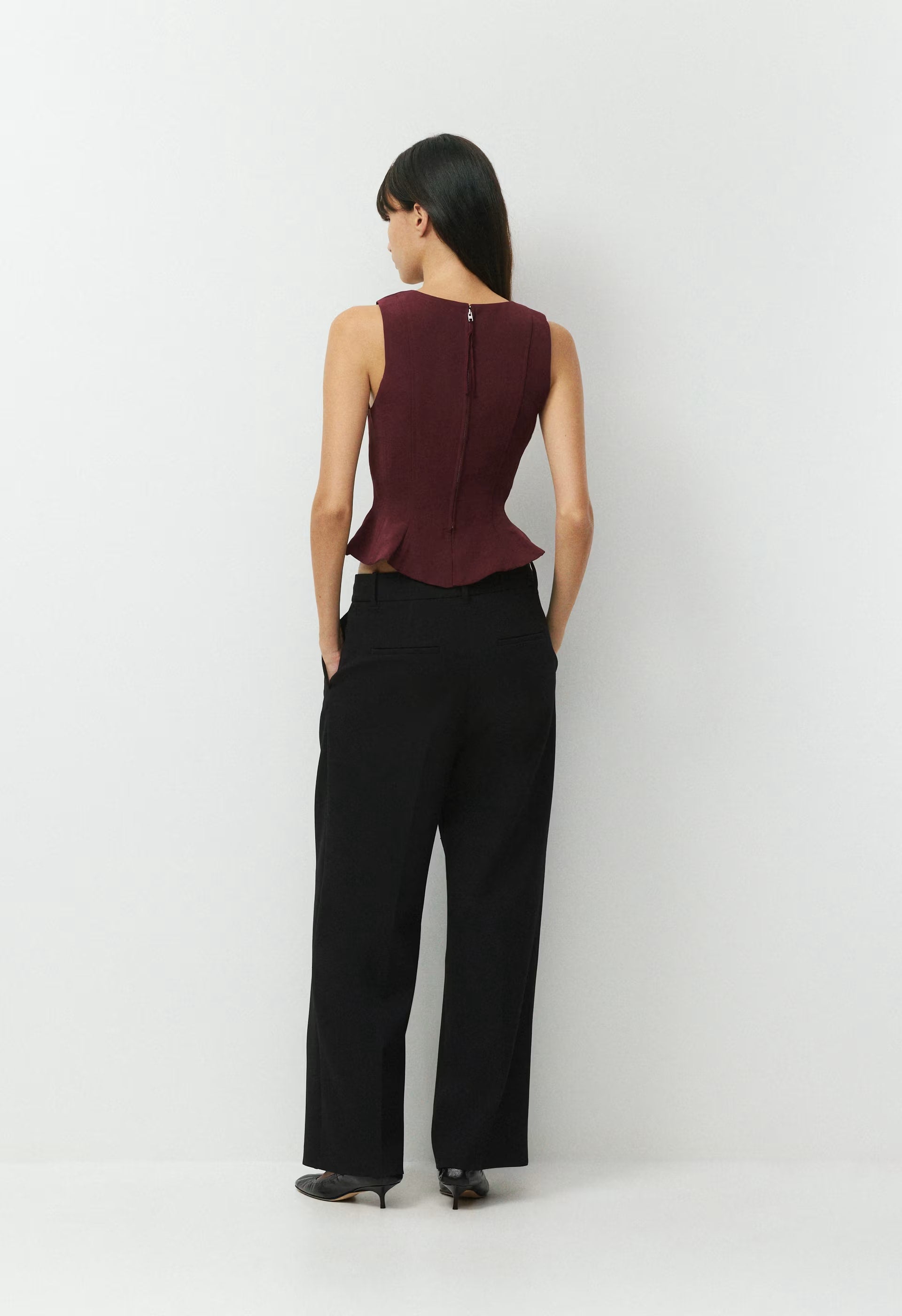 Rhodora Bustier - Crepette™ - GALA PLUM