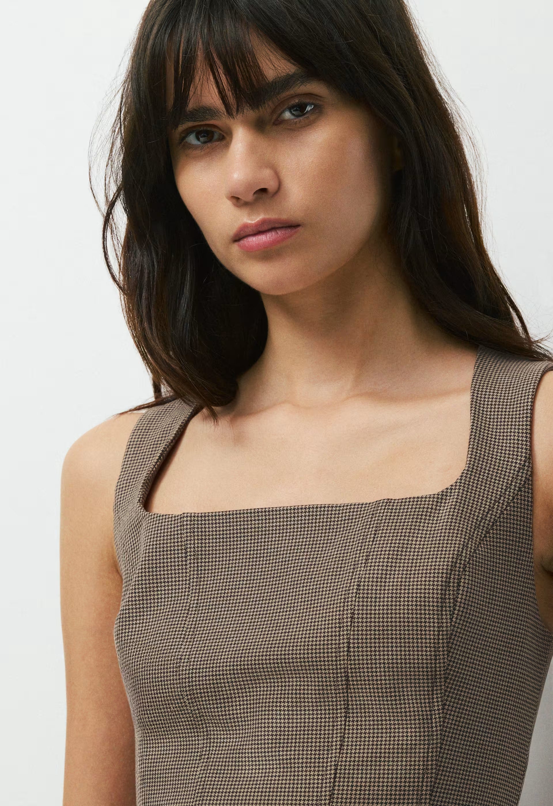 Rhodora Bustier - NOMAD TAUPE / BLACK