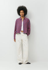 Stampede Shirt - BLUE/RED