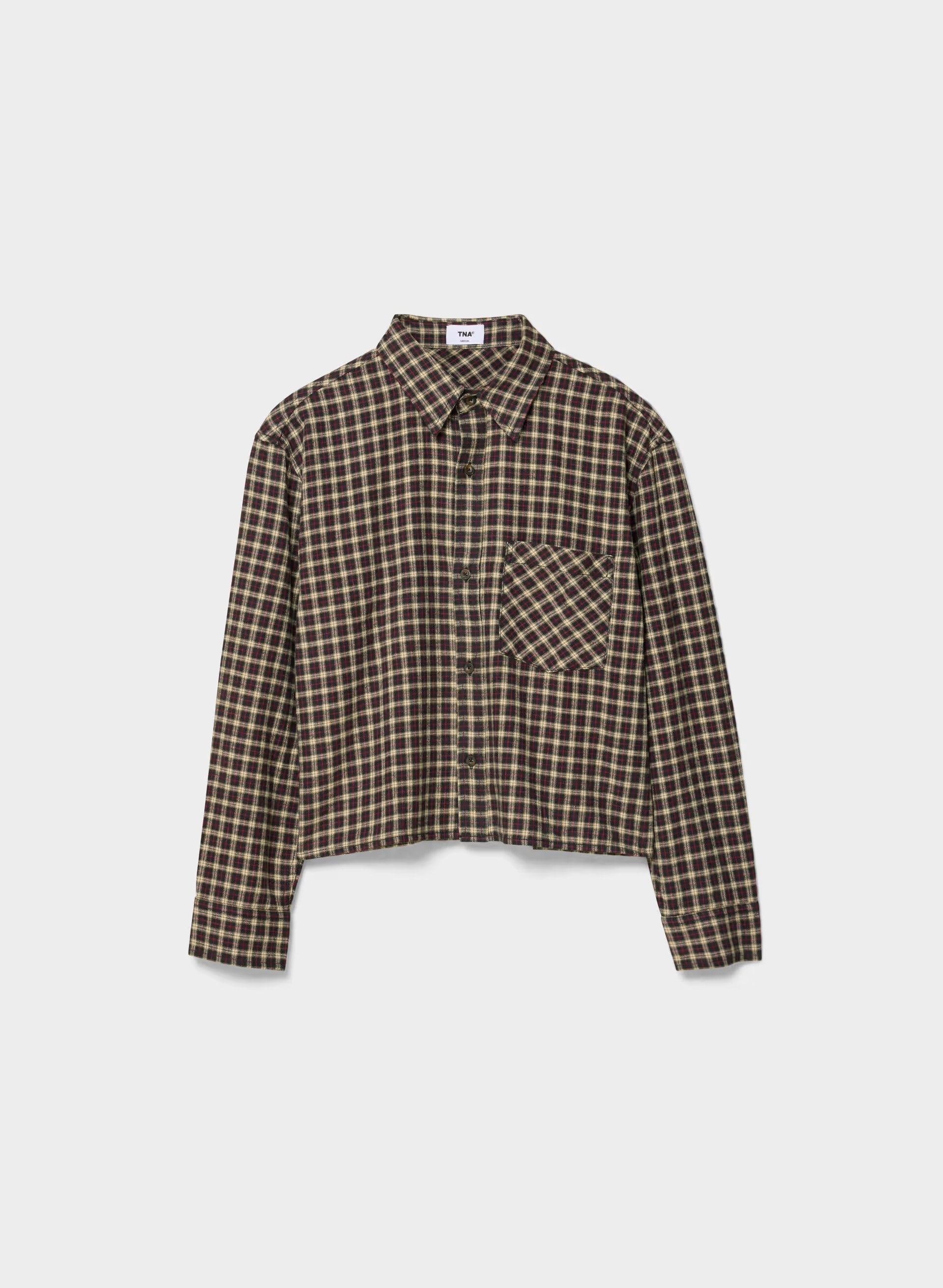 Stampede Shirt - CACAO NB BROWN/RED