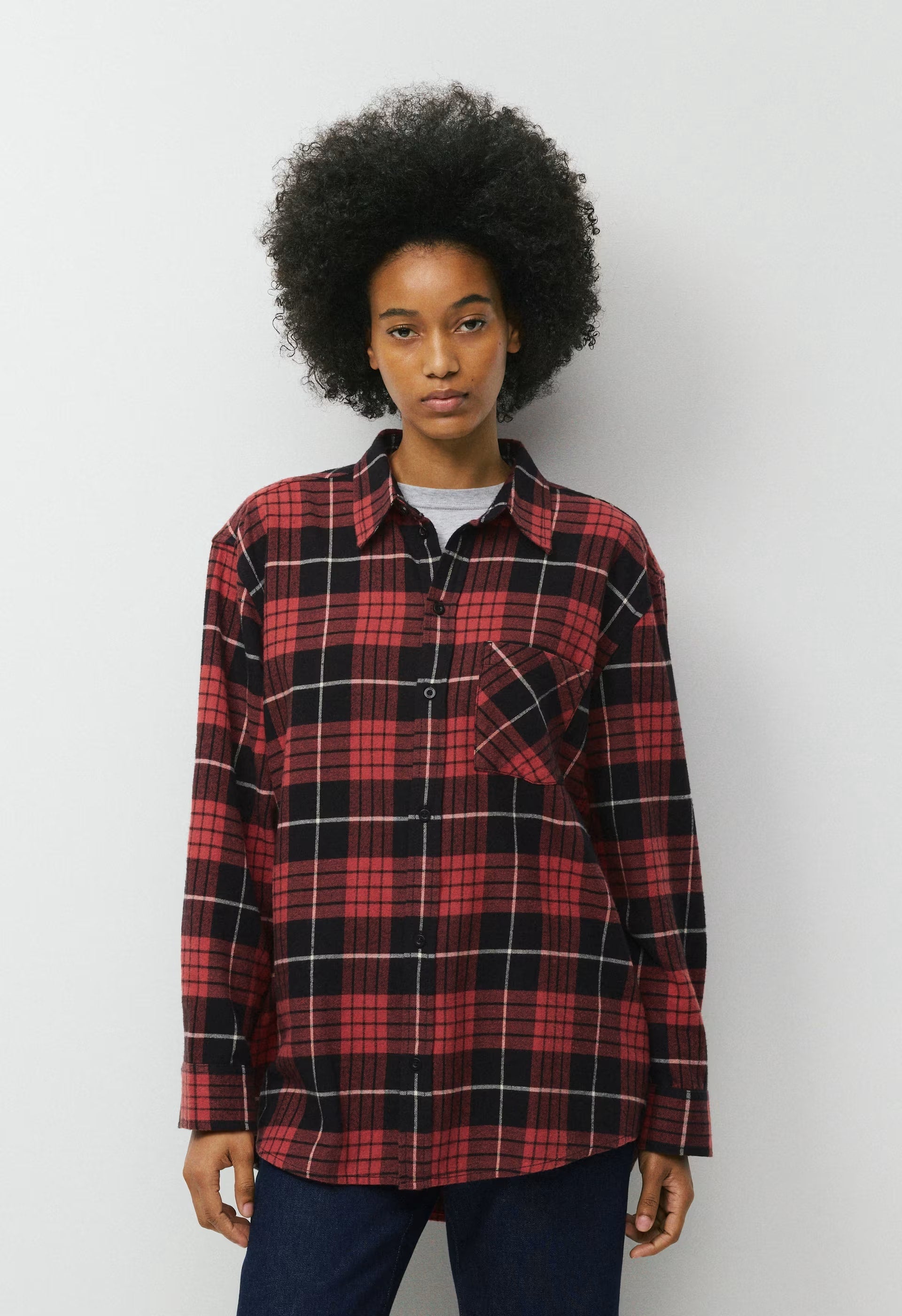 Indiana Shirt - RED/BLACK