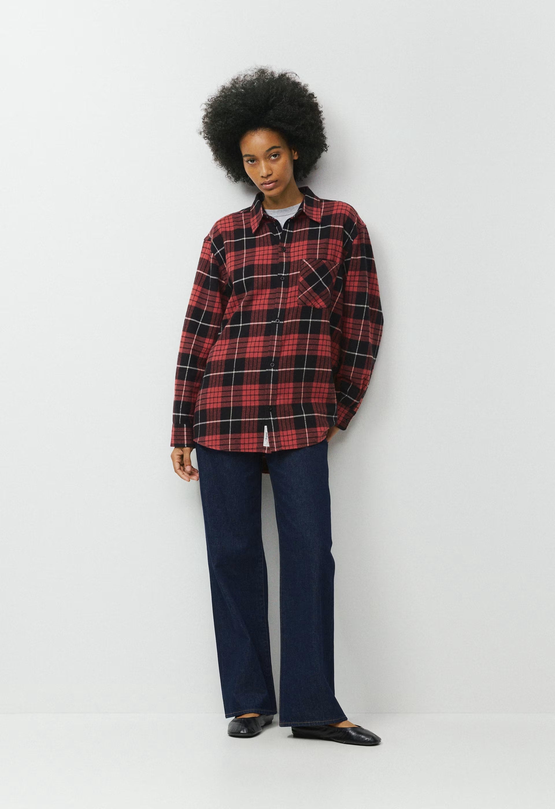 Indiana Shirt - RED/BLACK