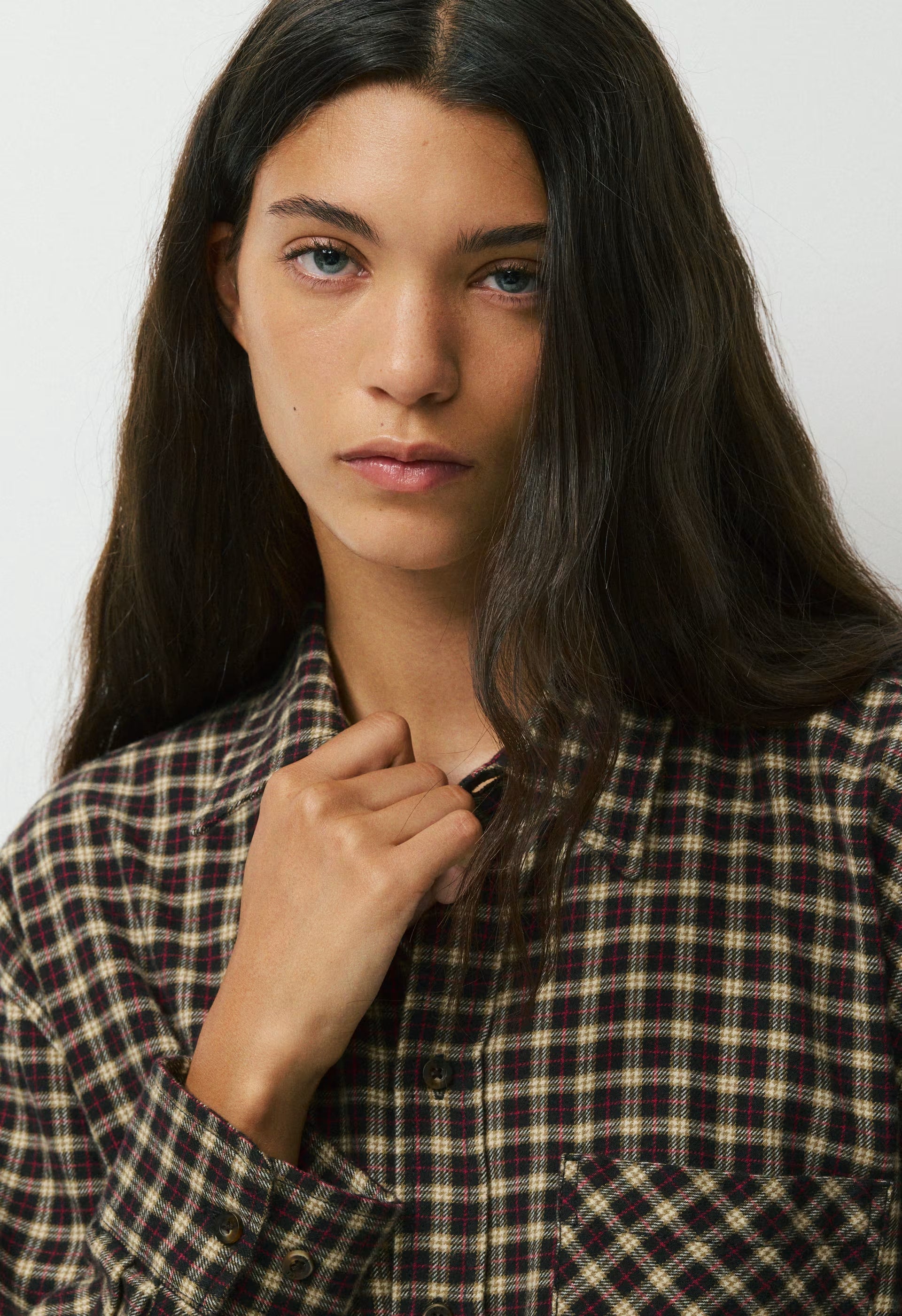 Indiana Shirt - CACAO NB BROWN/RED